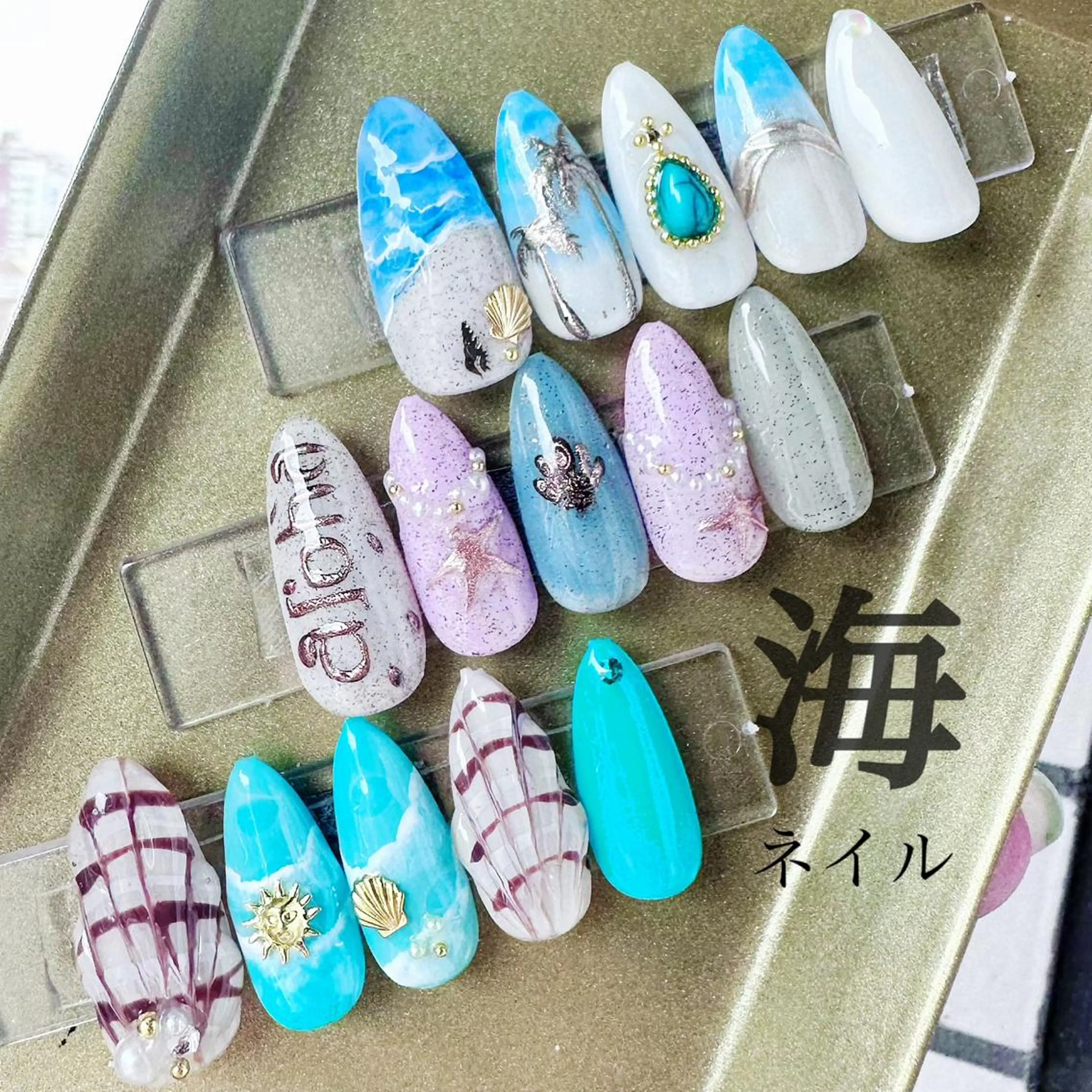 ネイル 新山 聖のネイルデザイン