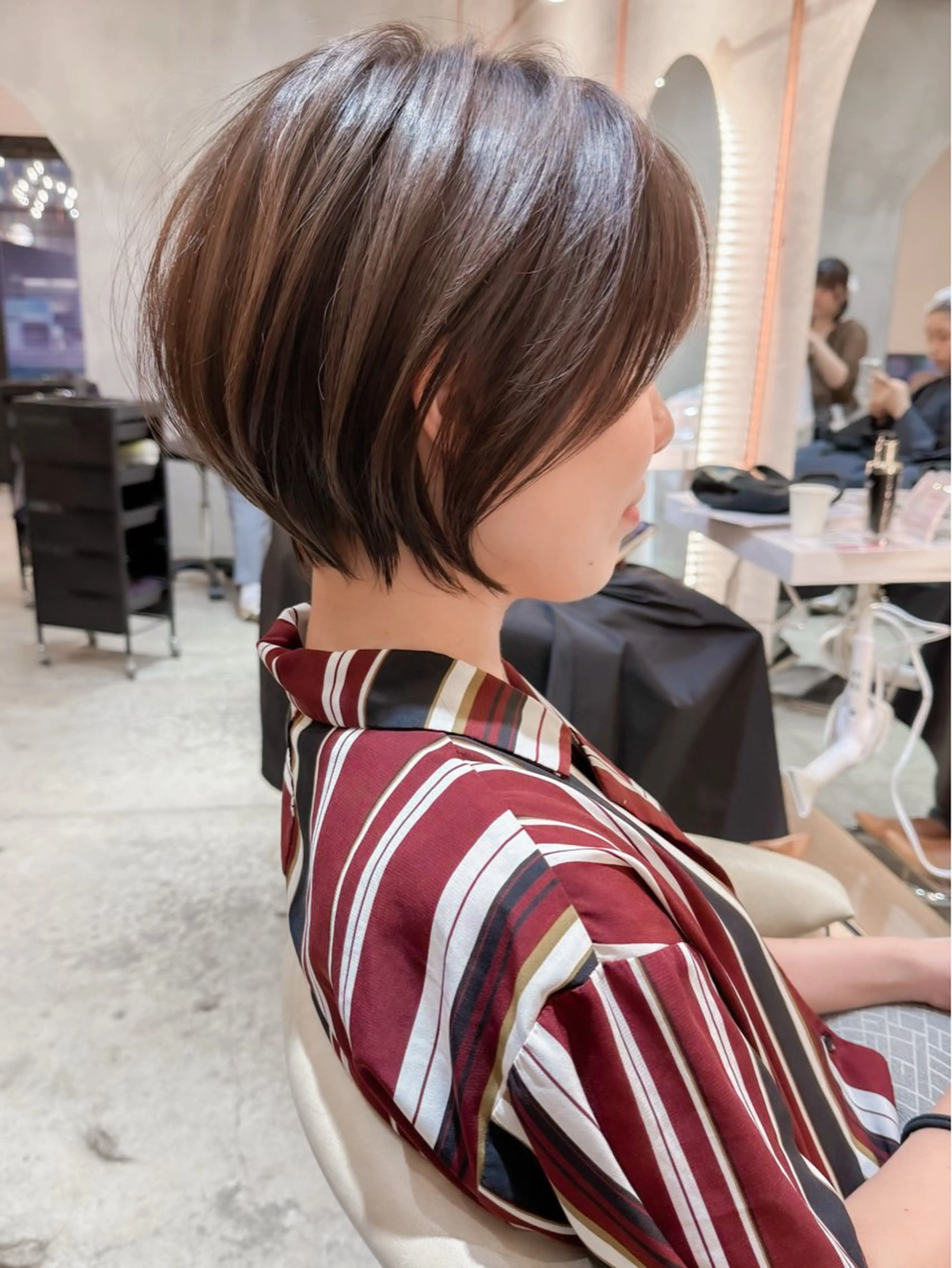 ショート カラー カット ヘアカラー トリートメント ボブ/ショート/ 縮毛矯正⚜️工藤昴のヘアスタイル