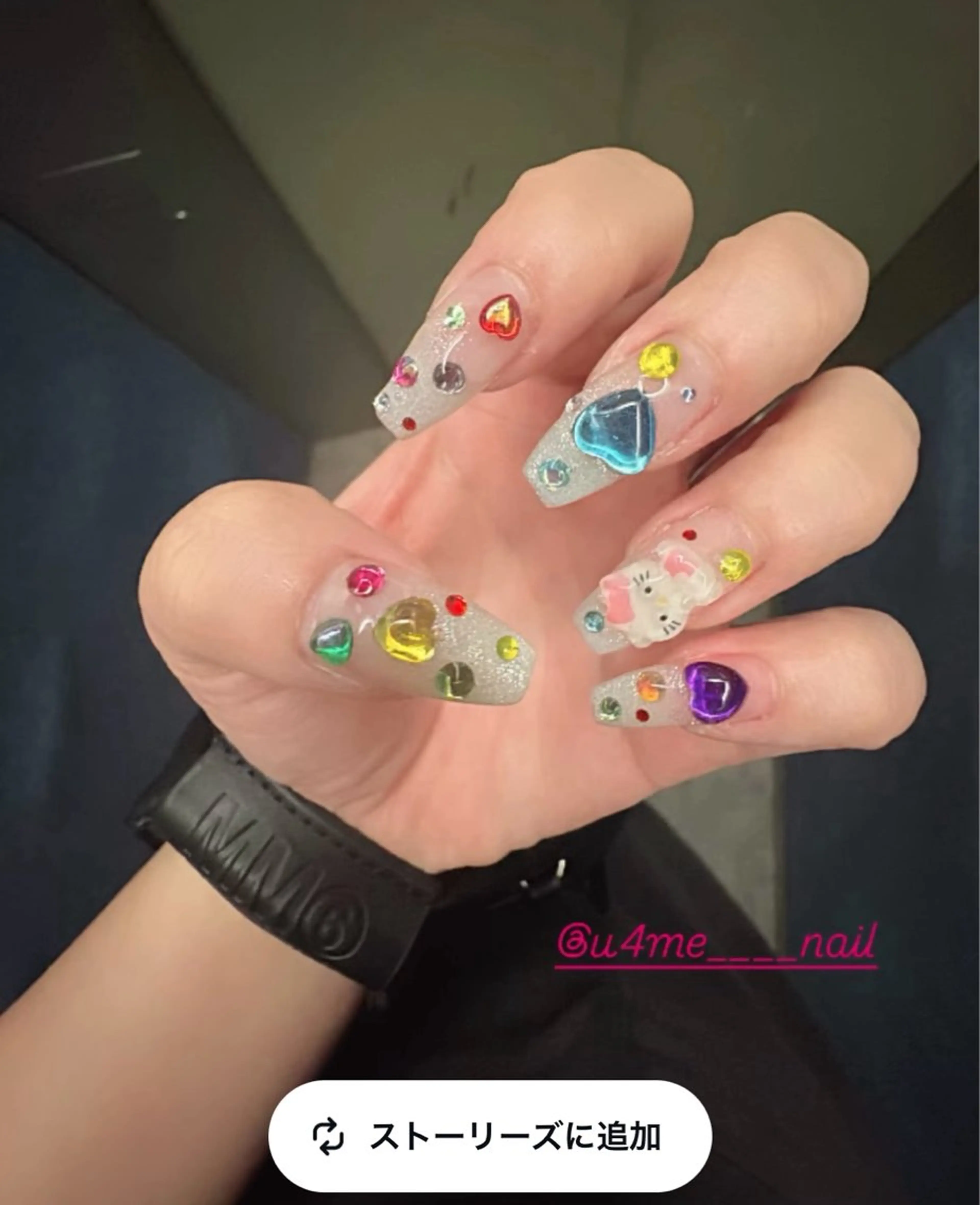 ネイル ハンドネイル 海外ネイル u4me🦄💜のネイルデザイン