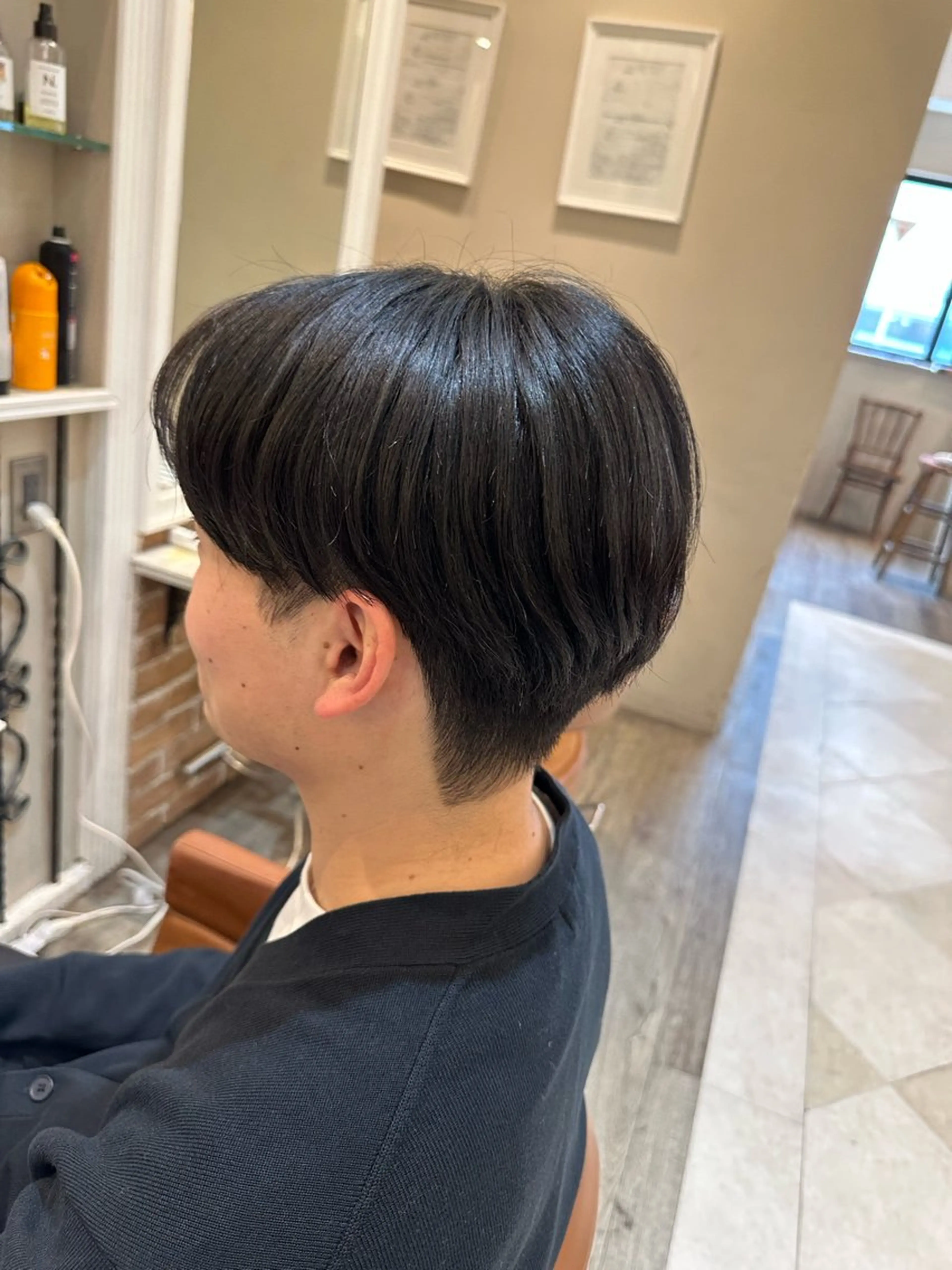 メンズ カット SALOWIN京都河原町Suite店所属・石井秀二郎メンズ パーマ京都河原町のヘアスタイル