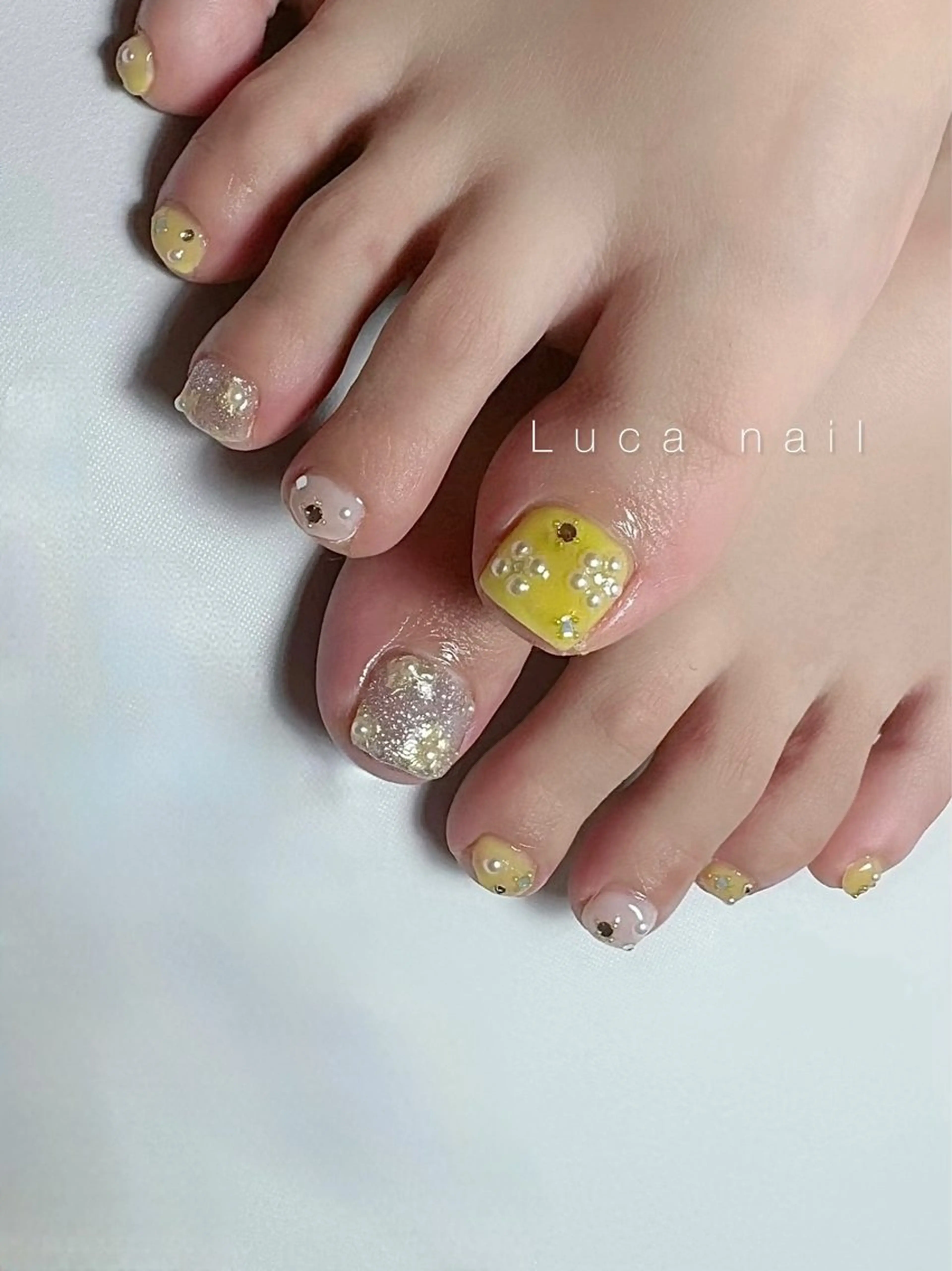 ネイル フットネイル Luca nailのネイルデザイン