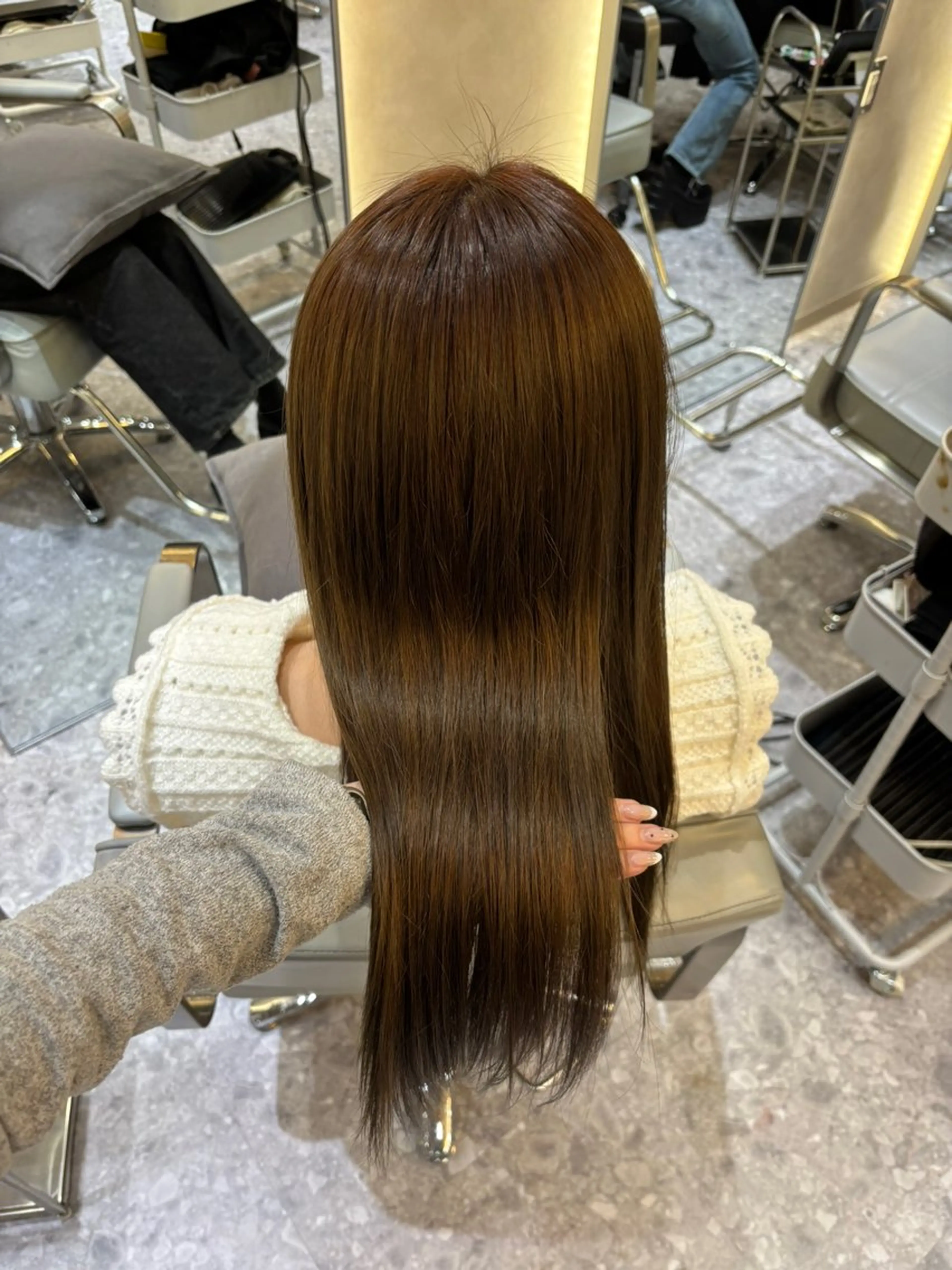 カラー zina karin୨୧˙˳⋆のヘアスタイル