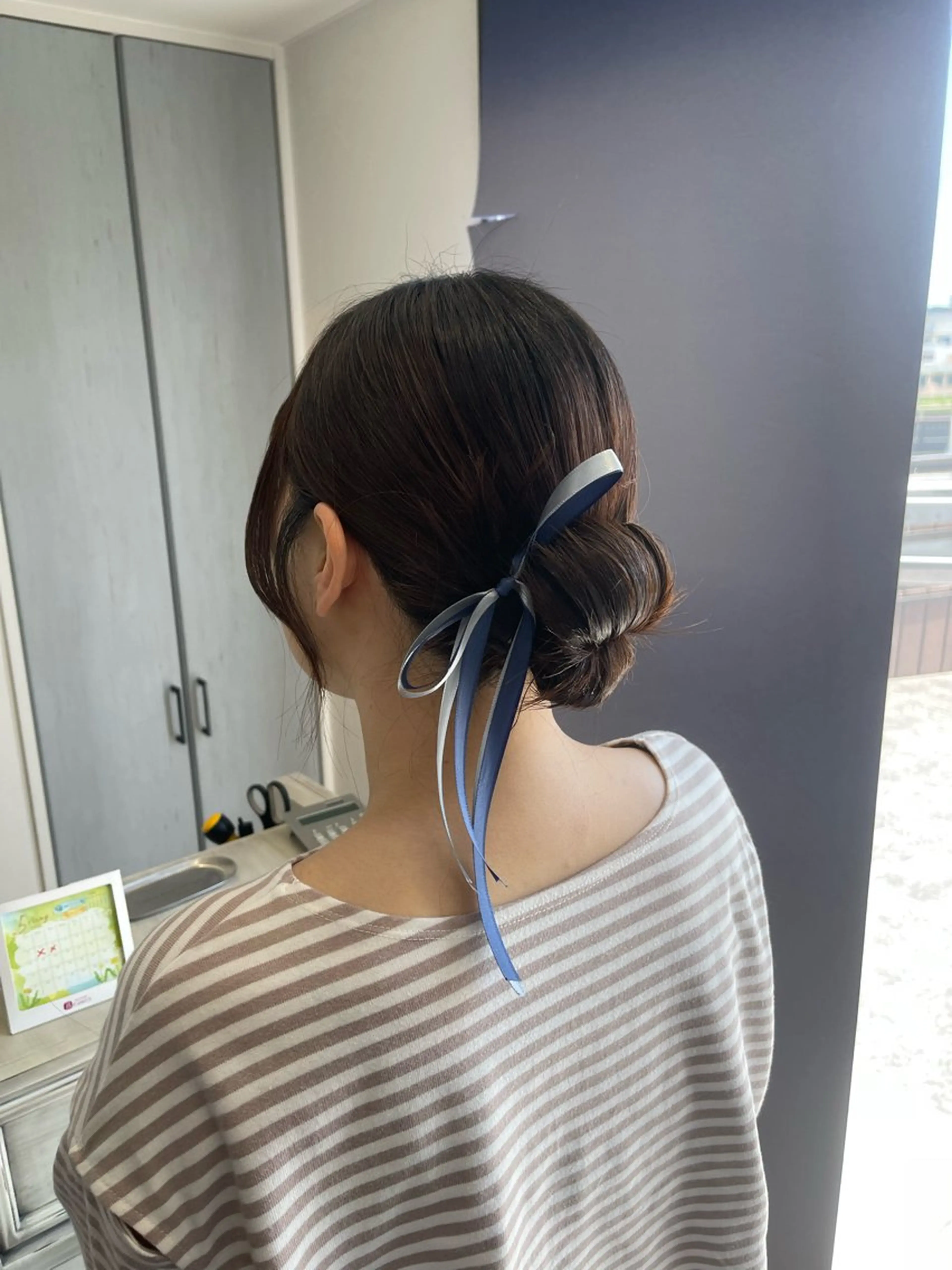 ミディアム ヘアアレンジ ヘアセット Felice Erikaのヘアスタイル