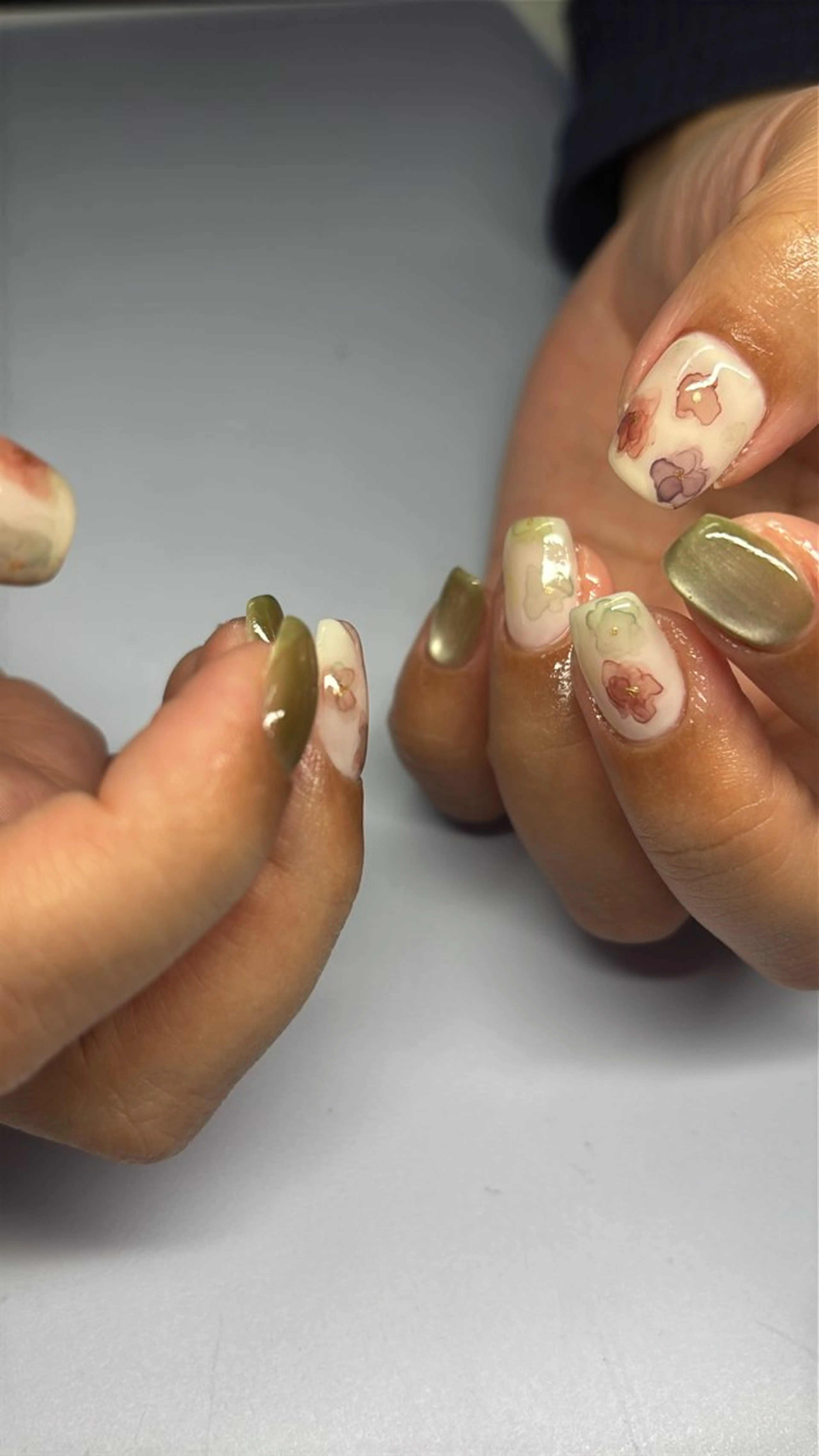 ネイル ゴールド ハンドネイル 314 さんいちよん yumiのネイルデザイン