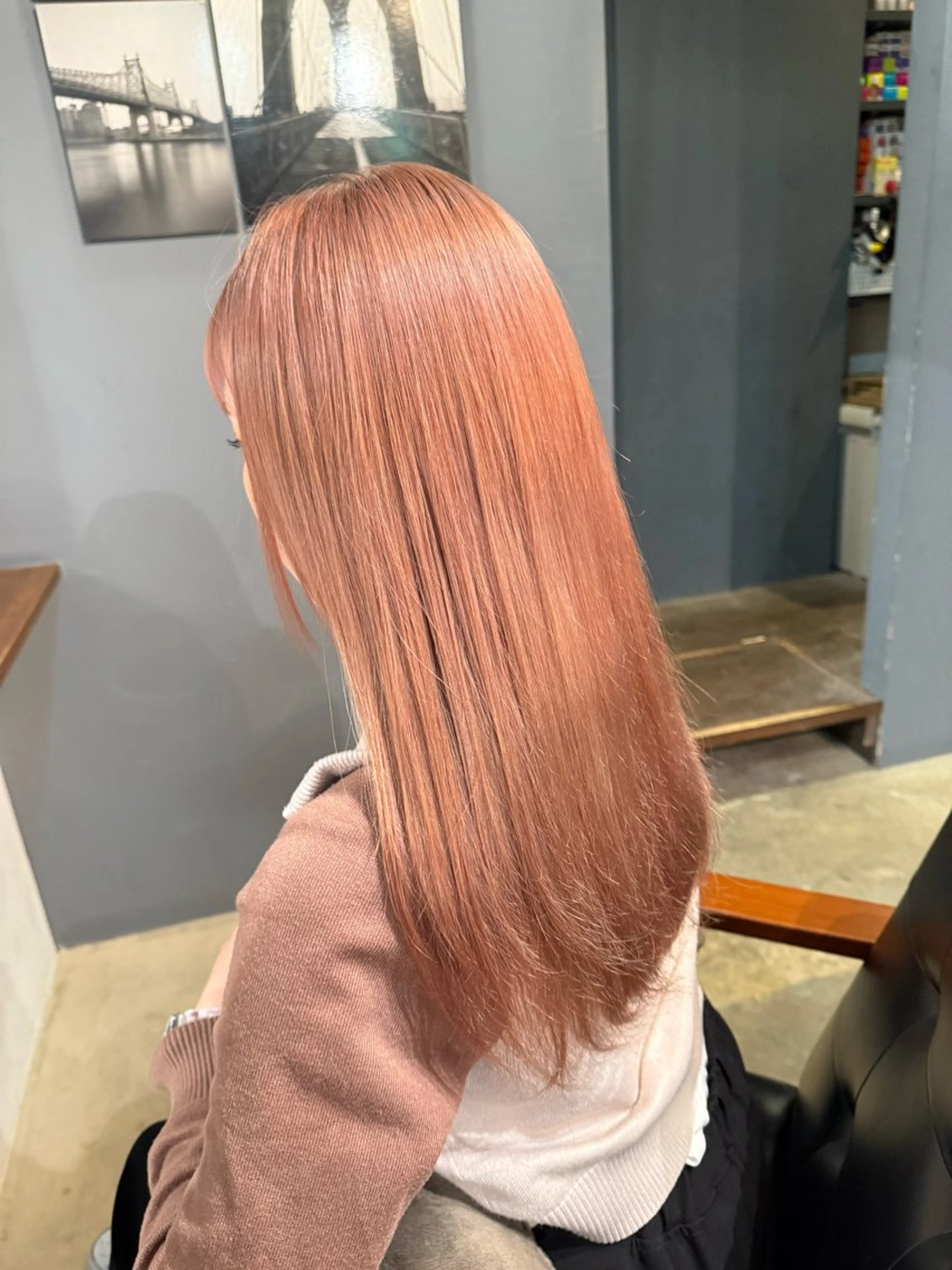 カラー 木村 朱里のヘアスタイル