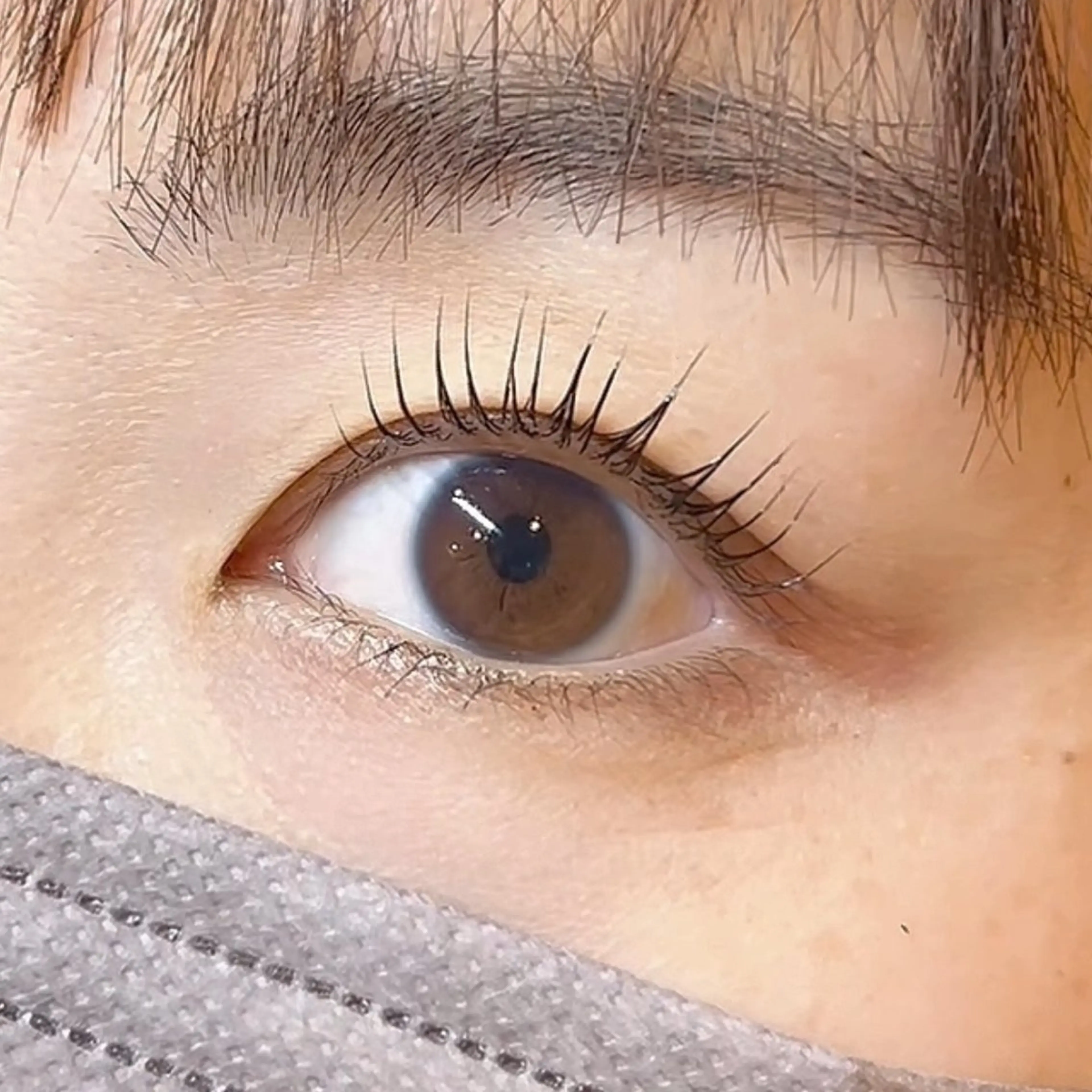 似合わせまつ毛パーマ➕艶々トリートメントケア✨➕アイシャンプー➕コーティング仕上げの写真