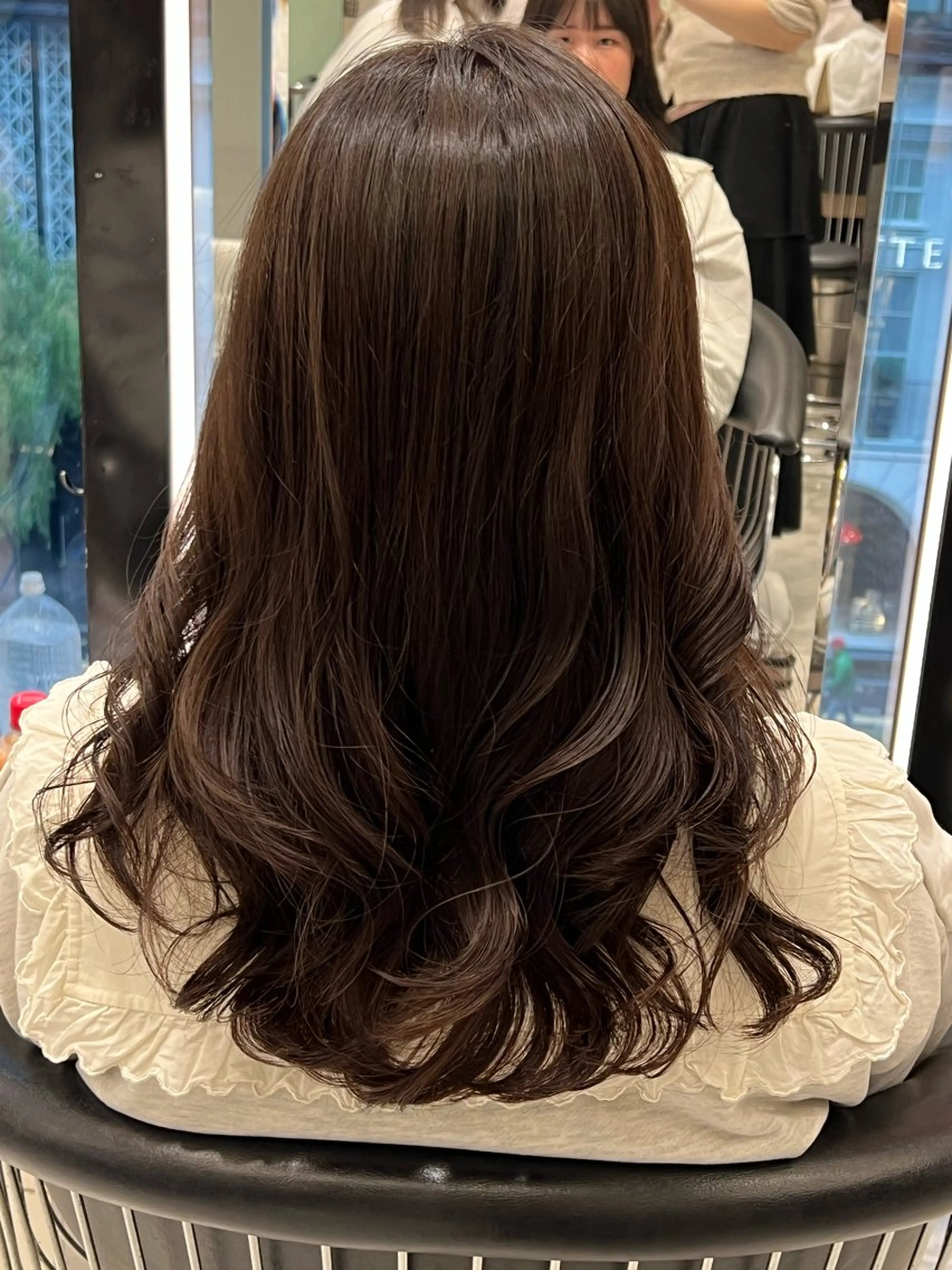 セミロング セミロングパーマ パーマ 顔周り/透明感 🤍銀座RINOSEのヘアスタイル