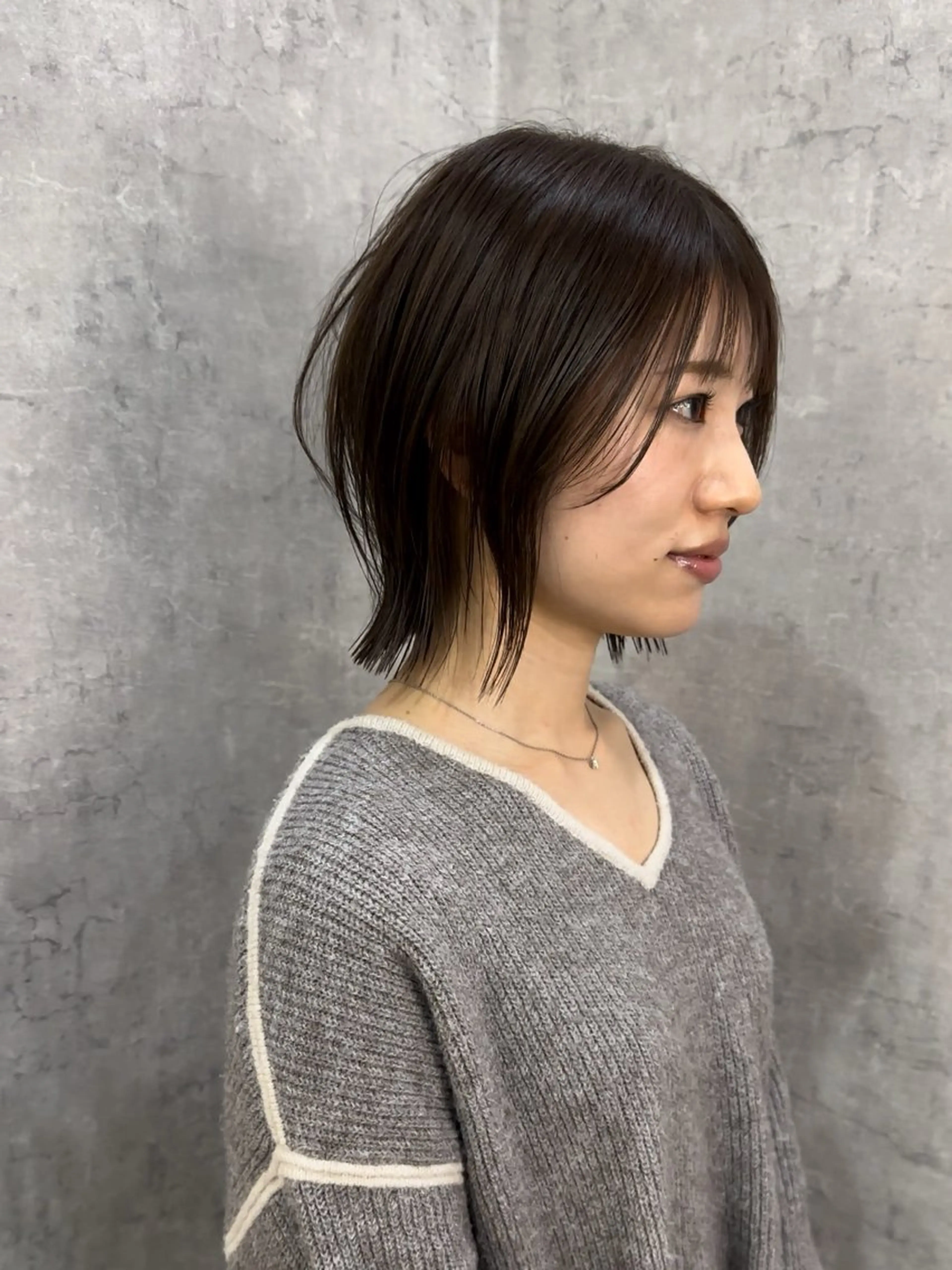 カット+髪質改善トリートメントの写真