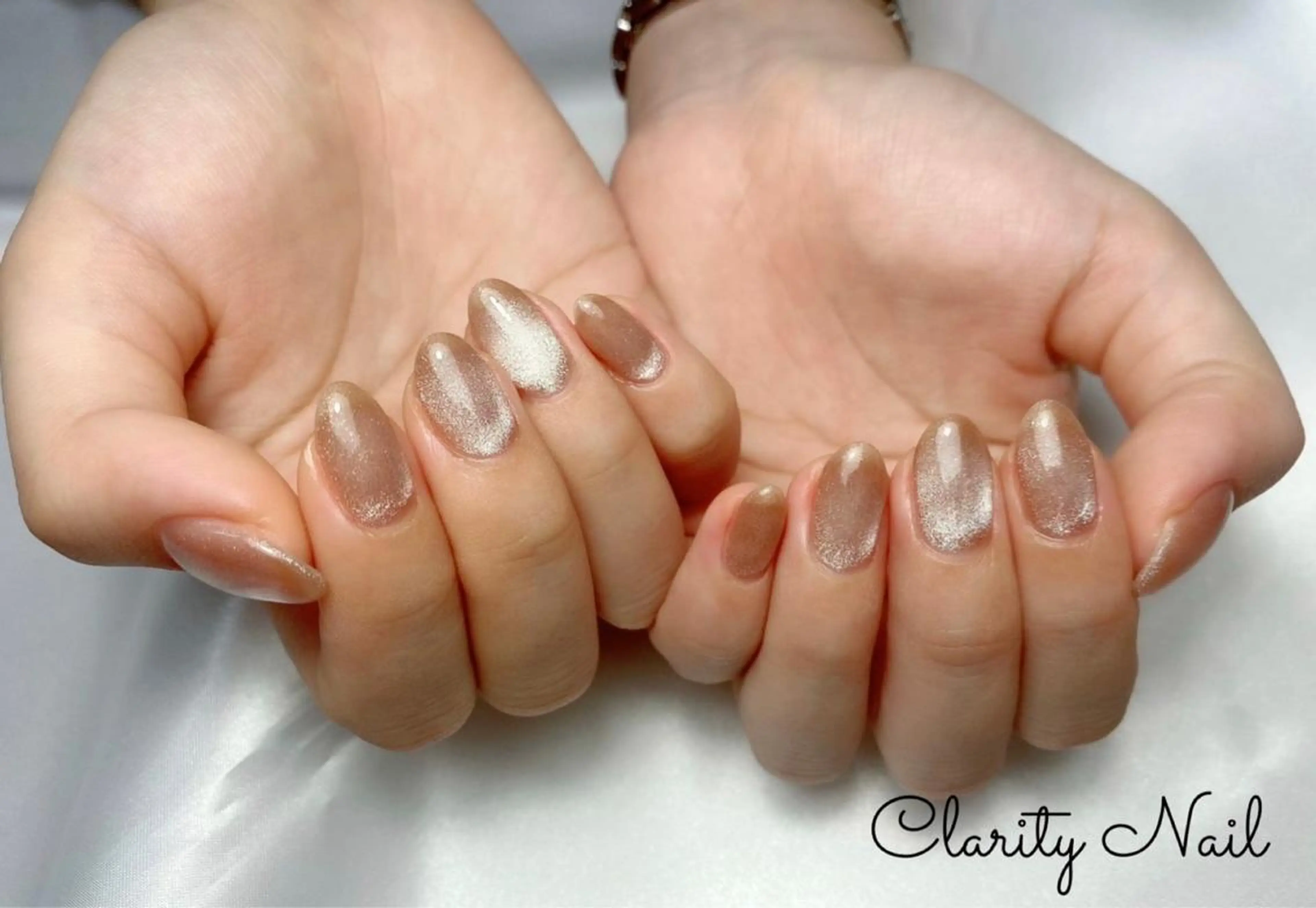 ネイル マグネットネイル ワンカラーネイル ハンドネイル Clarity Nailのネイルデザイン