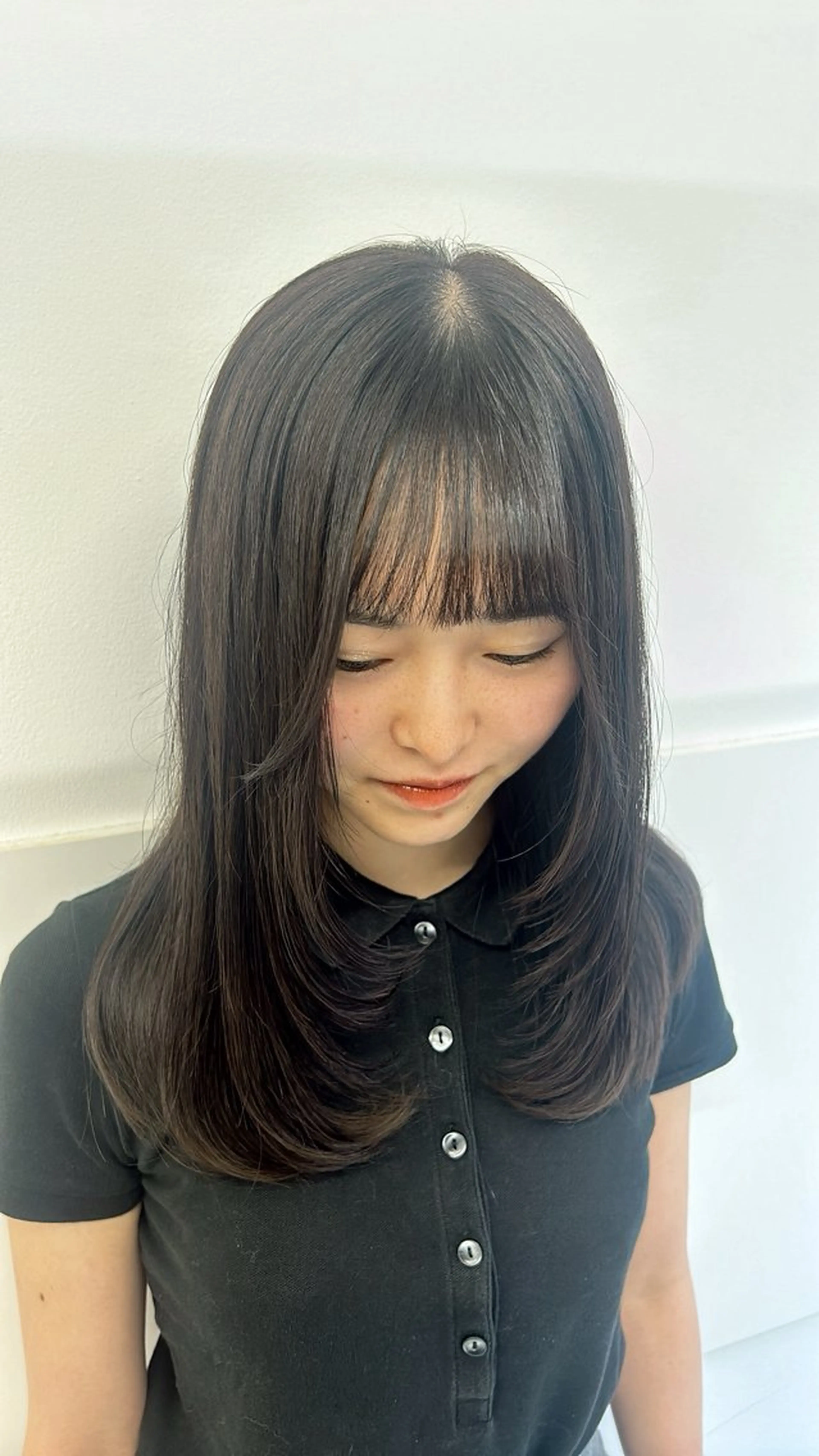 ロング カット 🩵️⋆*BASSA ゆうきのヘアスタイル