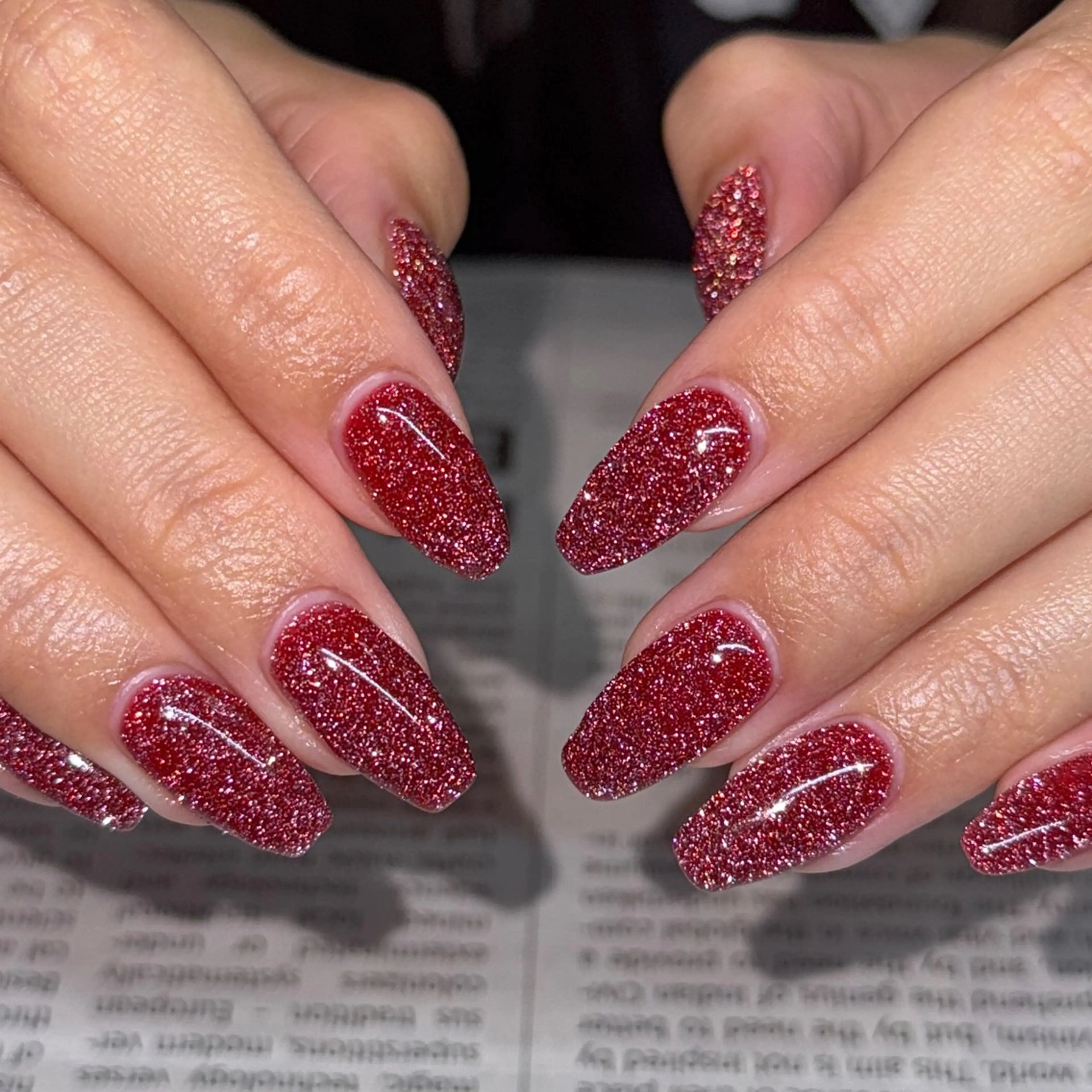 オフあり⭐️フラッシュラメ💎［フィルイン/パラジェル/長さ出し事前のご相談で可能◎］の写真