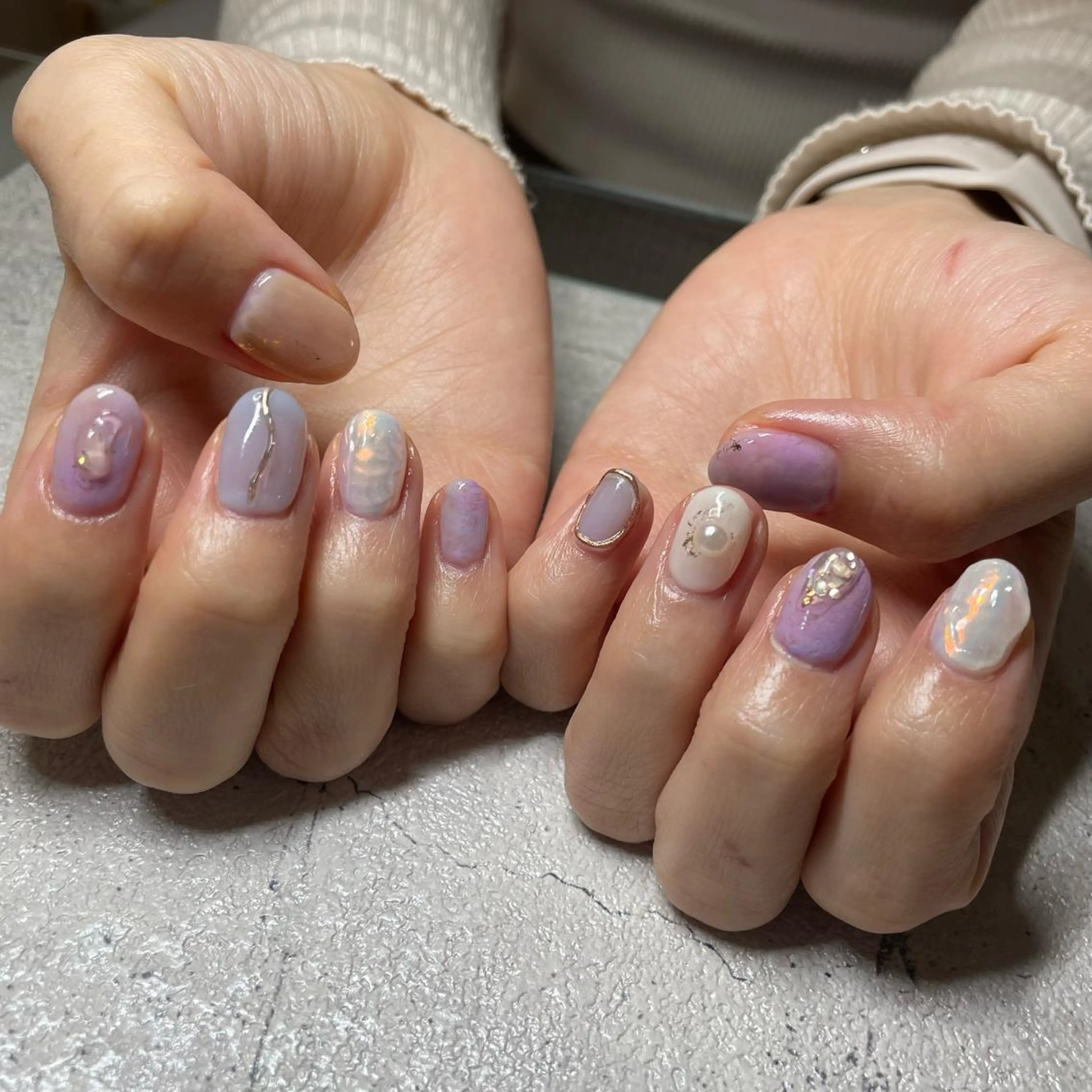 ネイル ハンドネイル うにゃねいる🌷 Mayaのネイルデザイン