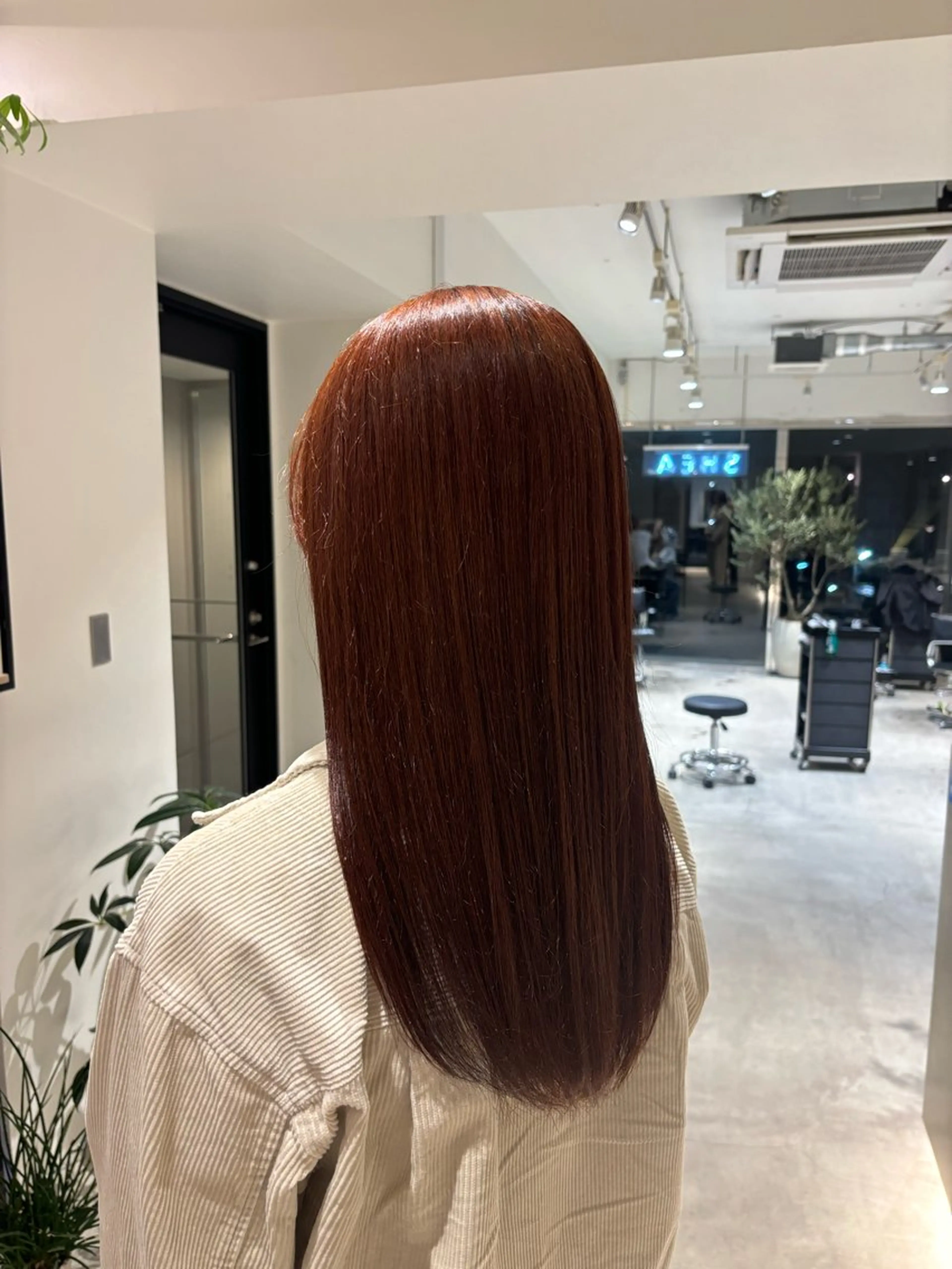 カラー 真壁 凜々子のヘアスタイル