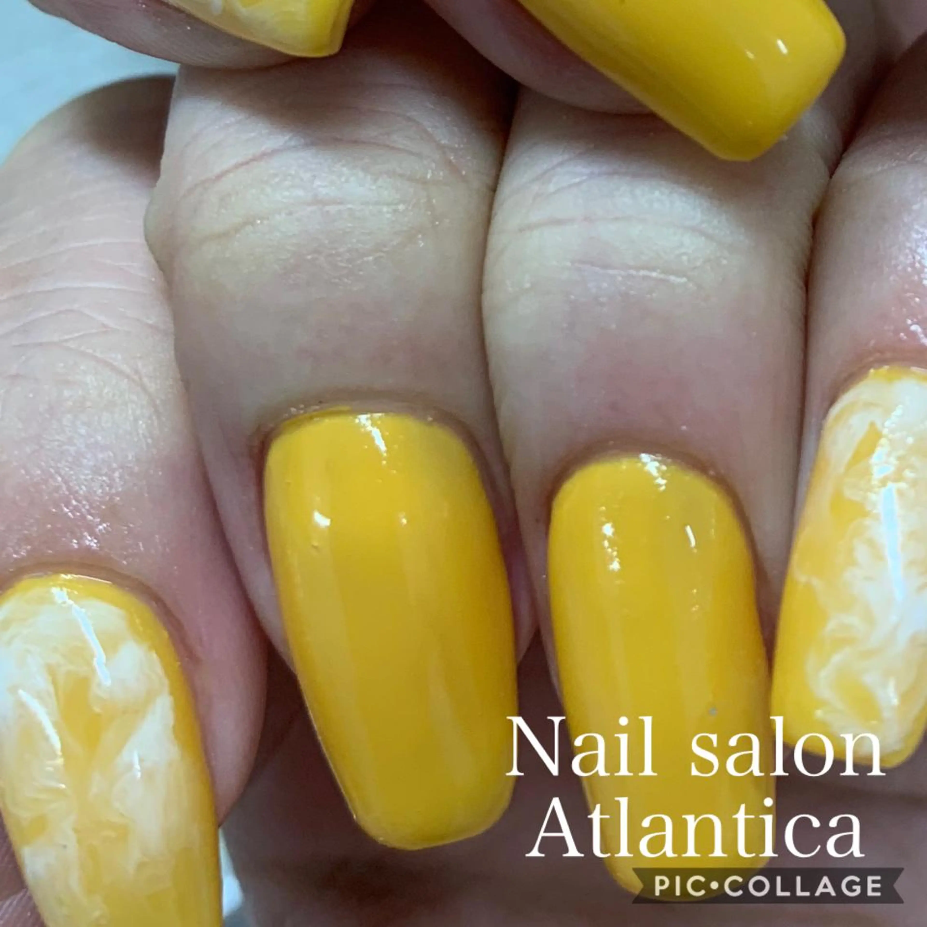 ネイル 春ネイル ハンドネイル Nail salon Atlantica所属・Nail salon ✩ ｱﾄﾗﾝﾃｨｶのネイルデザイン