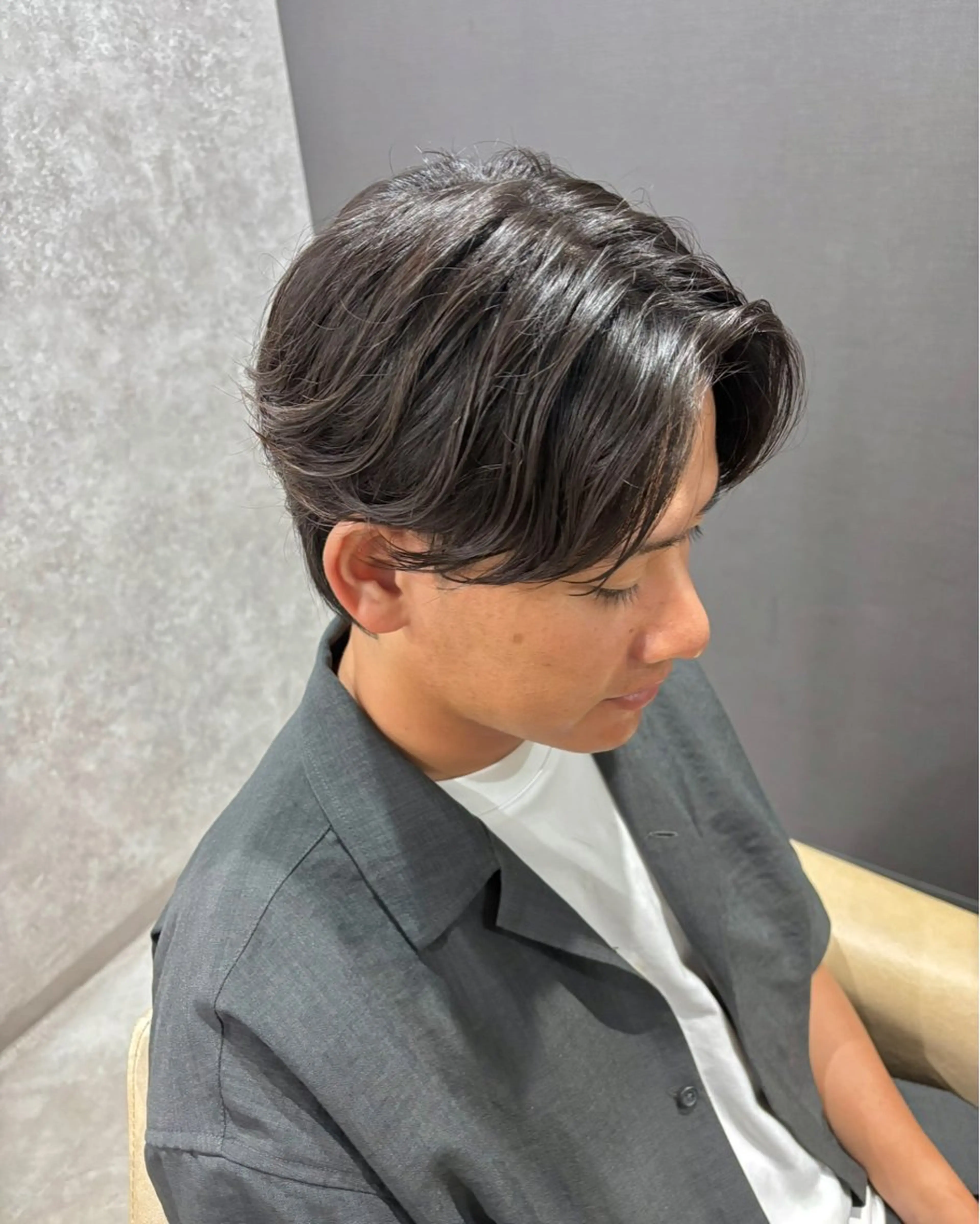 メンズ カット パーマ Labimani 吹田店のヘアスタイル