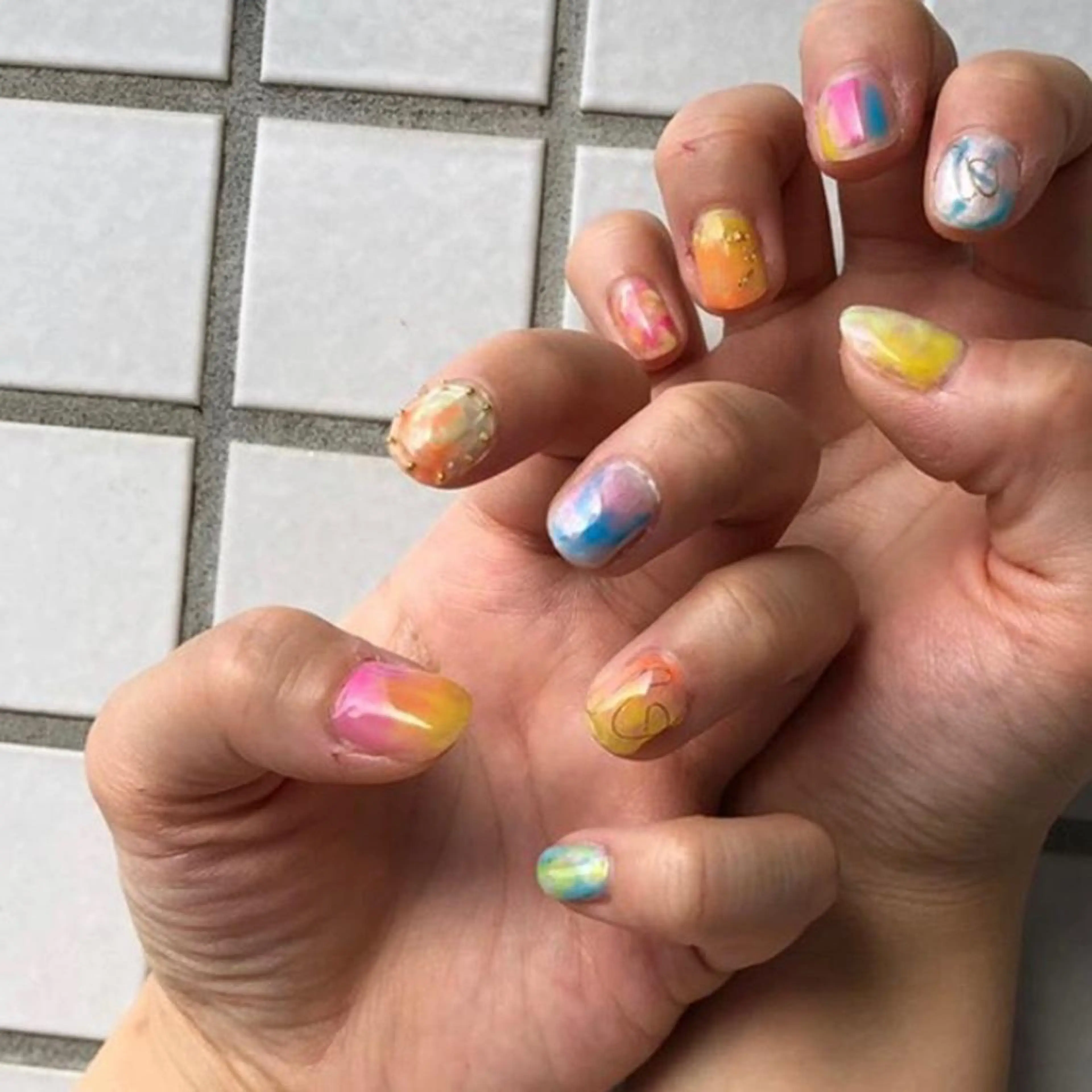 ネイル AO所属・RISAKO 艶髪モテヘア🎀府中のヘアスタイル