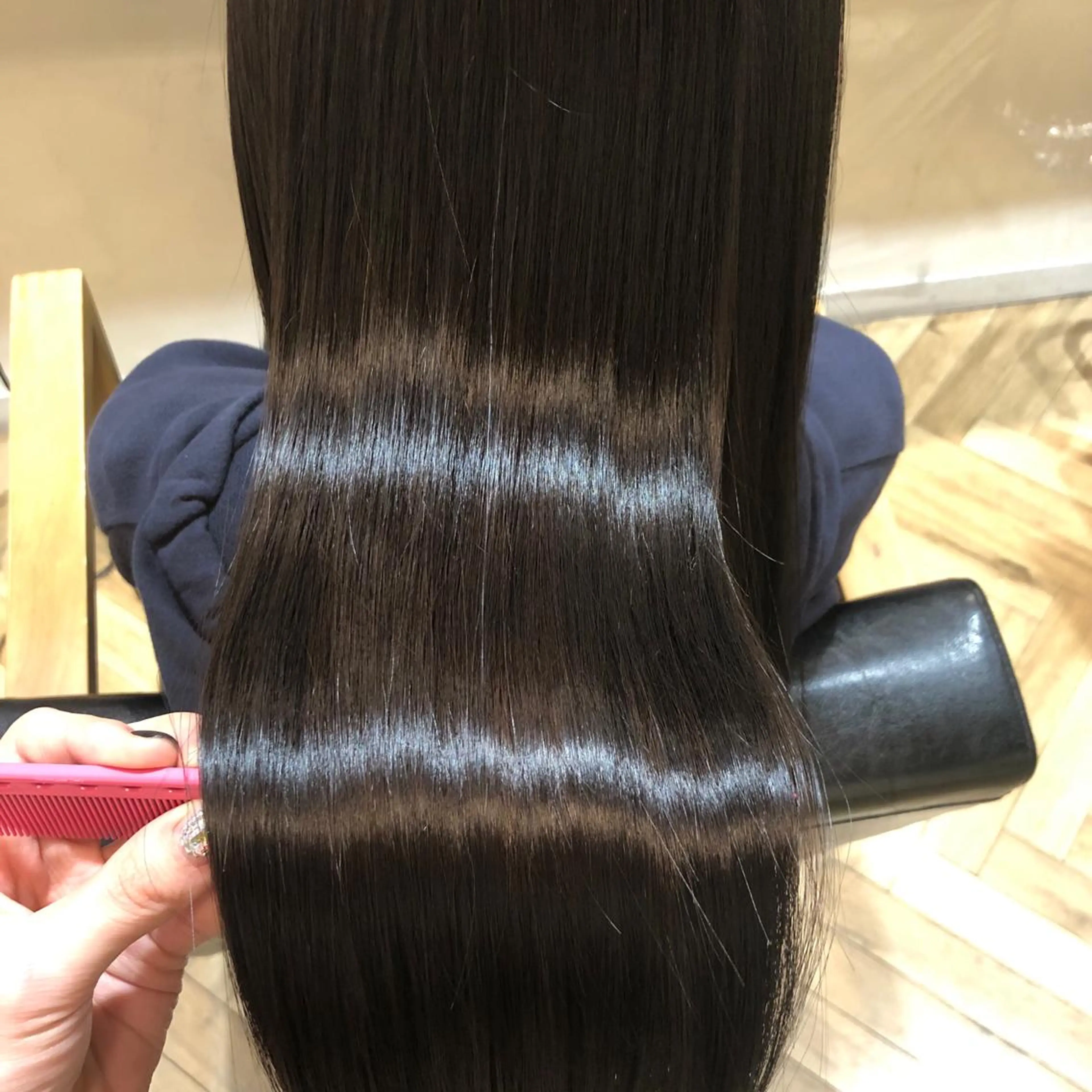 ロング 艶カラー/韓国顔周り 🎀mamiのヘアスタイル