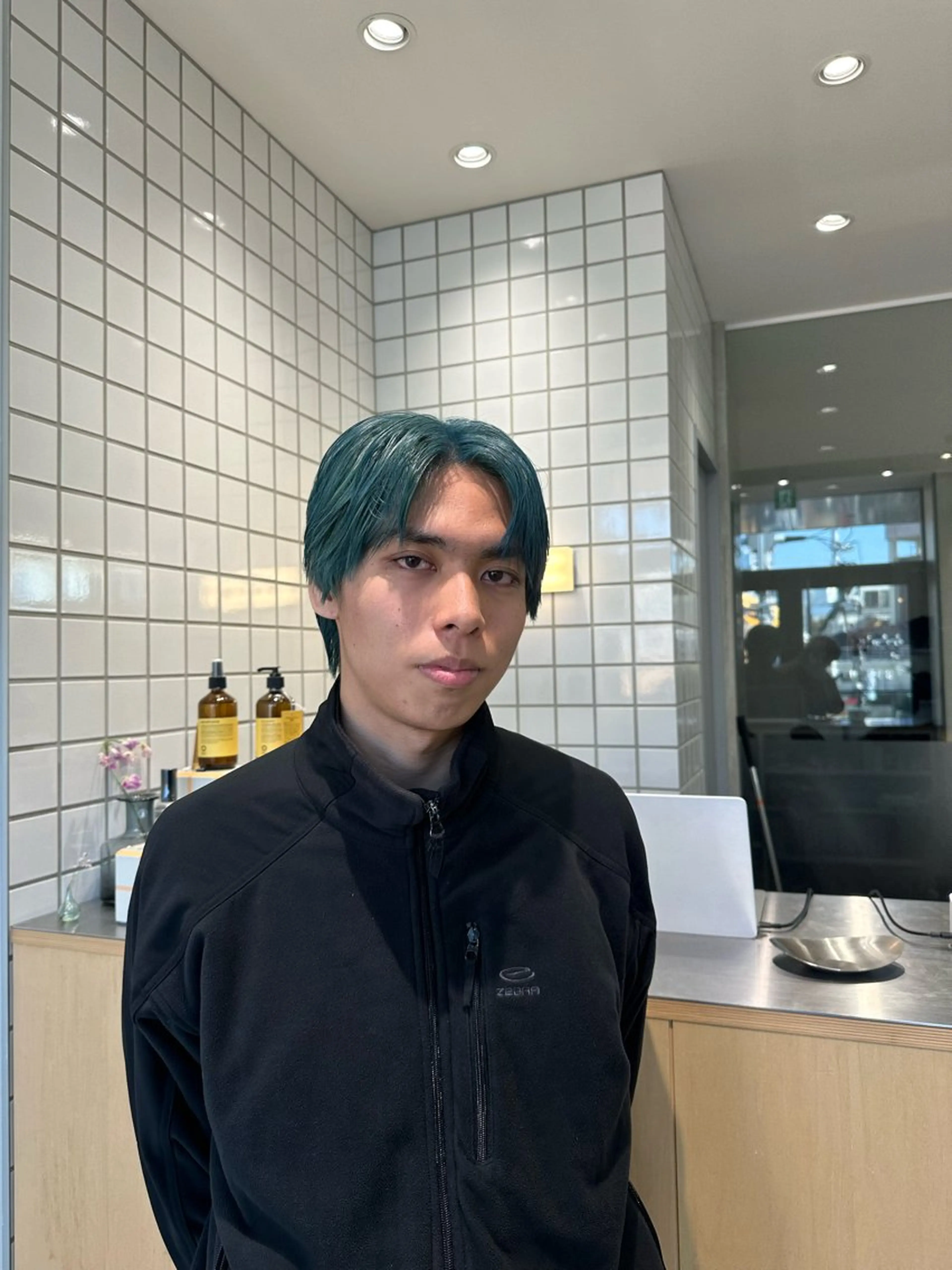 メンズ ヘアカラー 🍇透明感カラー/ カットひかる🍒のヘアスタイル