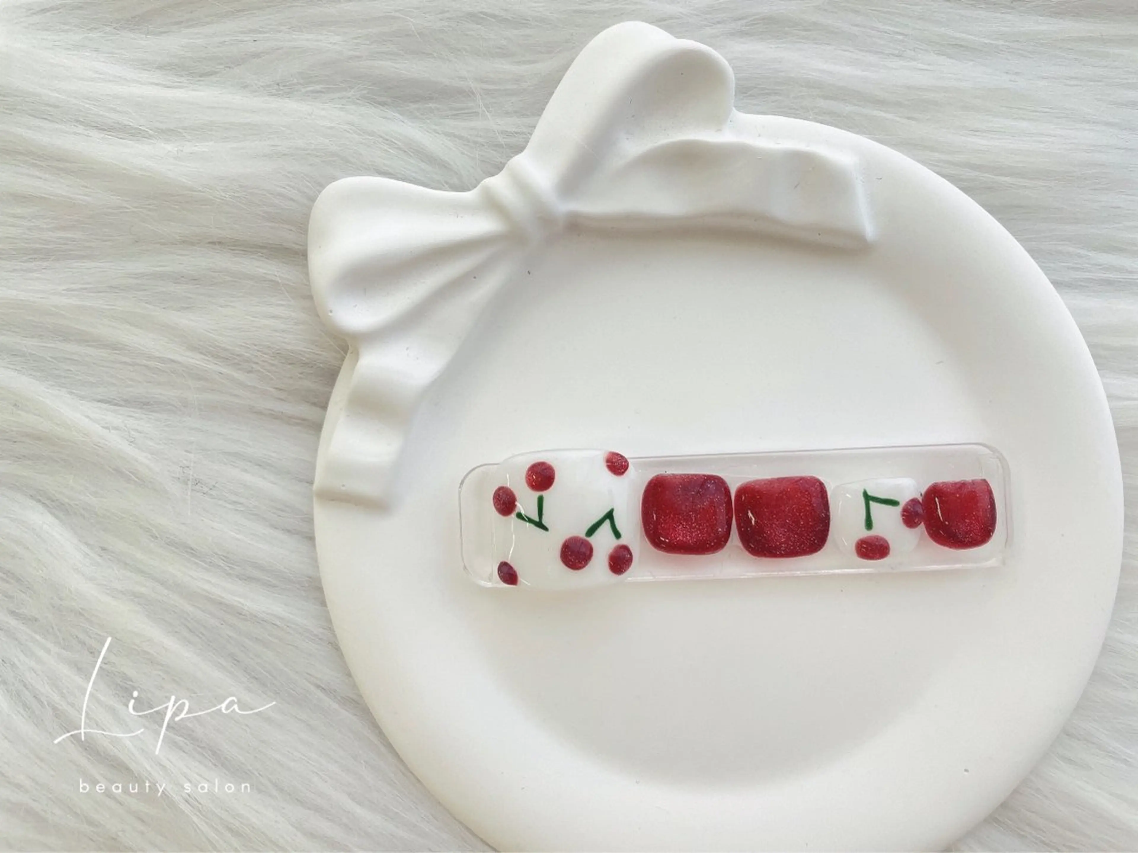 8月限定【Jr.ネイリスト】フット:アートデザイン(オフ込み)の写真