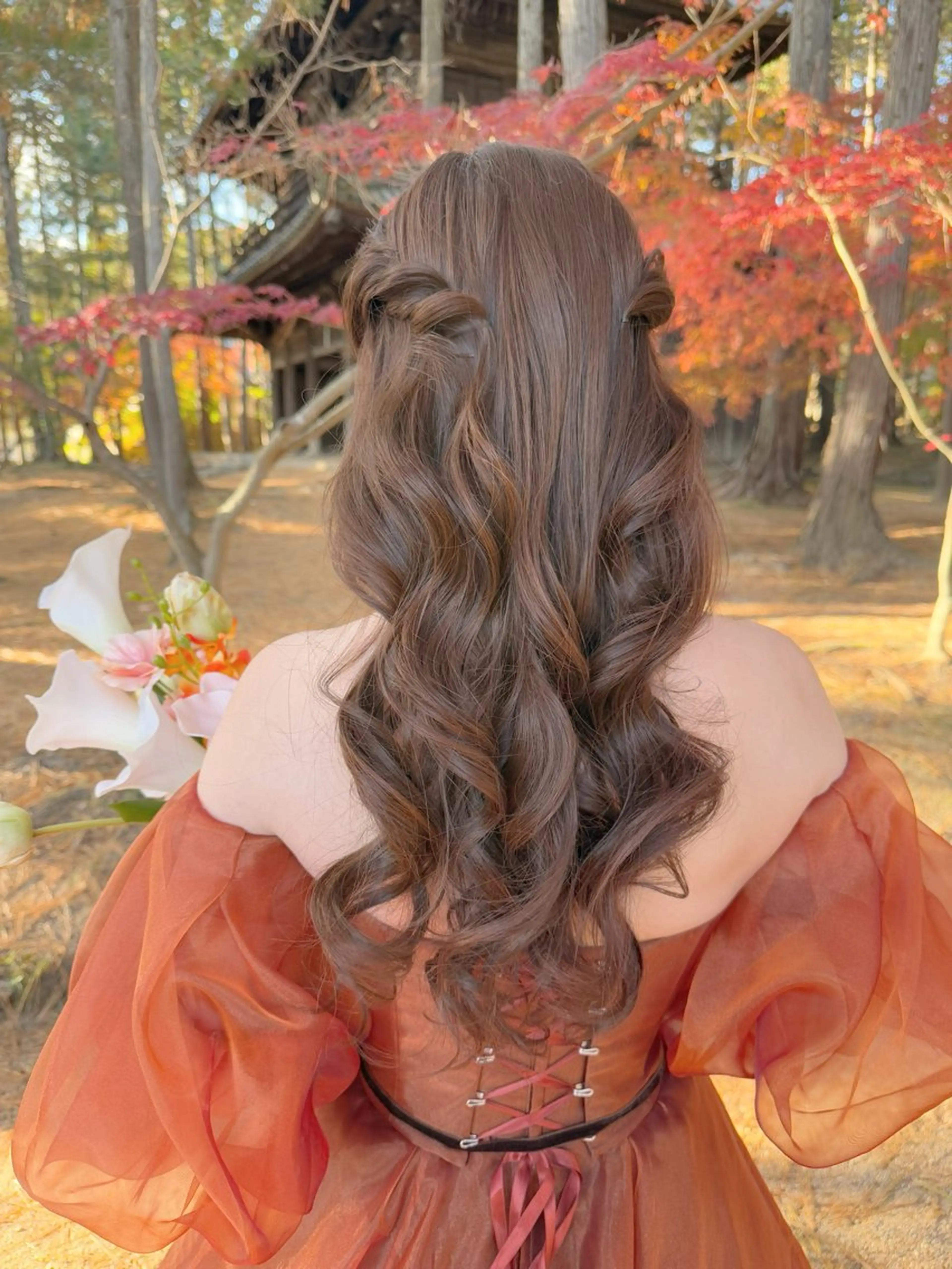 ロング ヘアアレンジ ヘアセット GRANLUSSO 〜グランルッソ駅前店所属・木口 嘉美のヘアスタイル