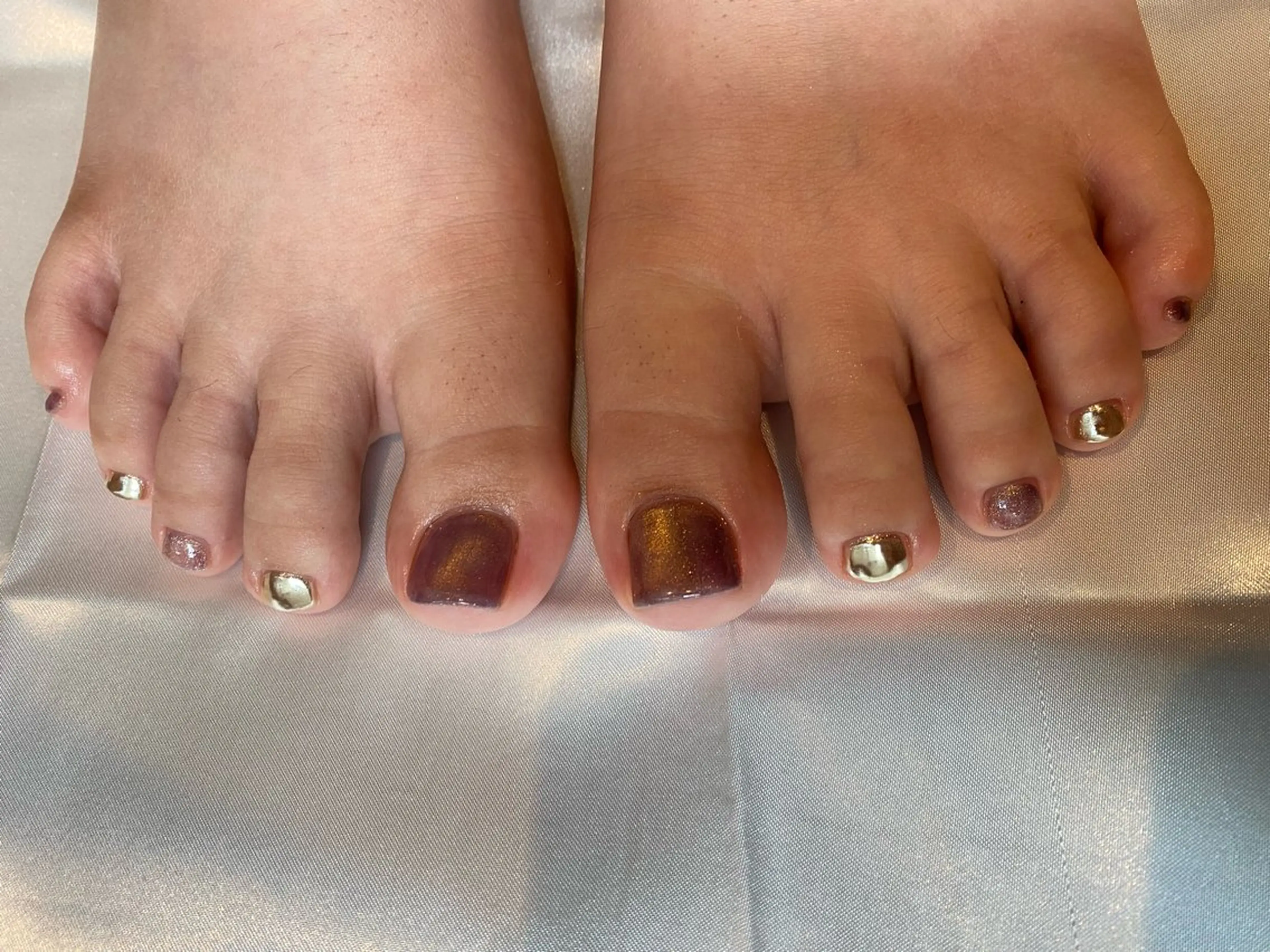 ネイル アートネイル フットネイル 藤田 未来のネイルデザイン