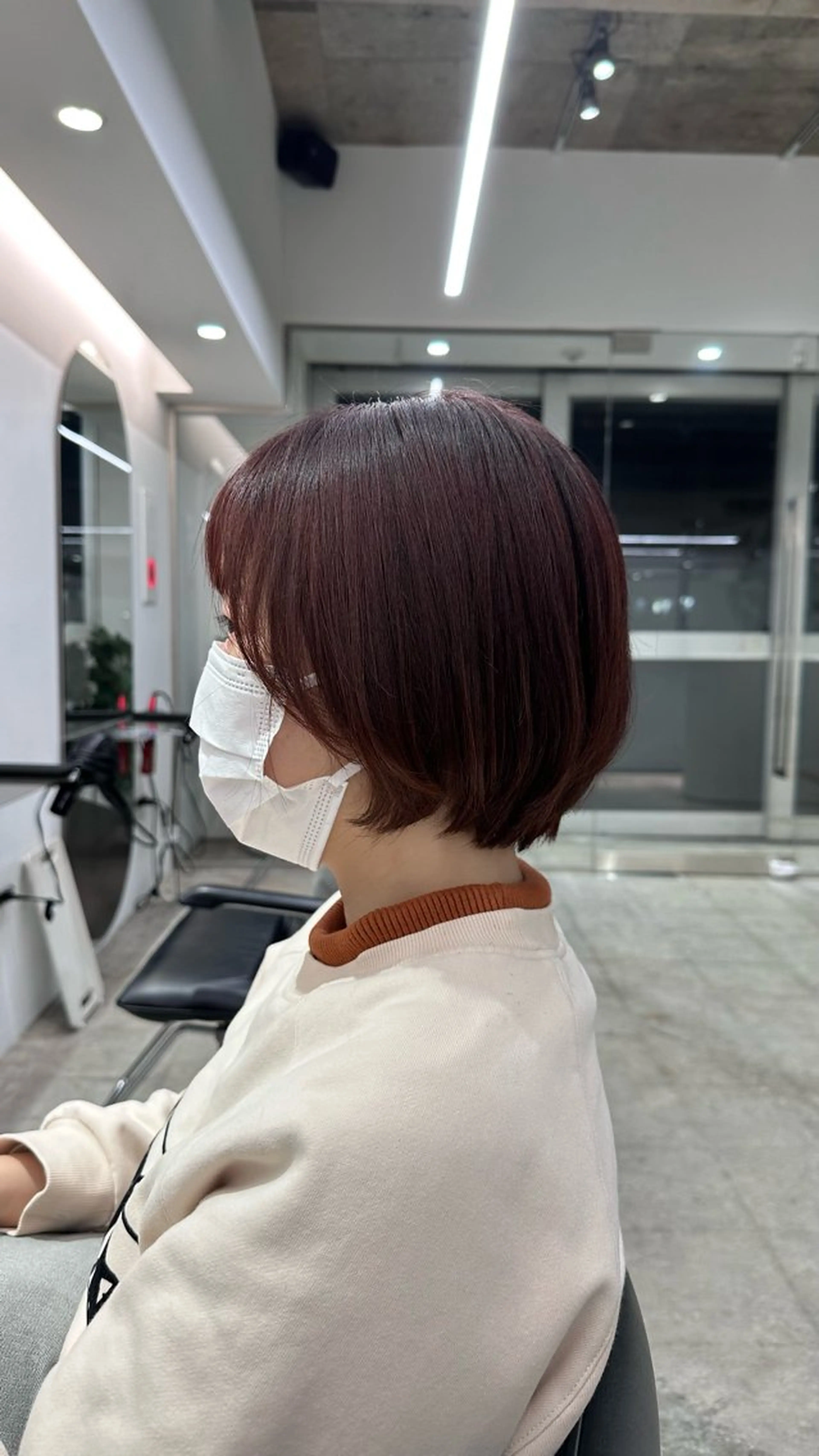 ショート カット ヘアカラー トリートメント あいこ/ハンサム ショート/日本橋🌷のヘアスタイル