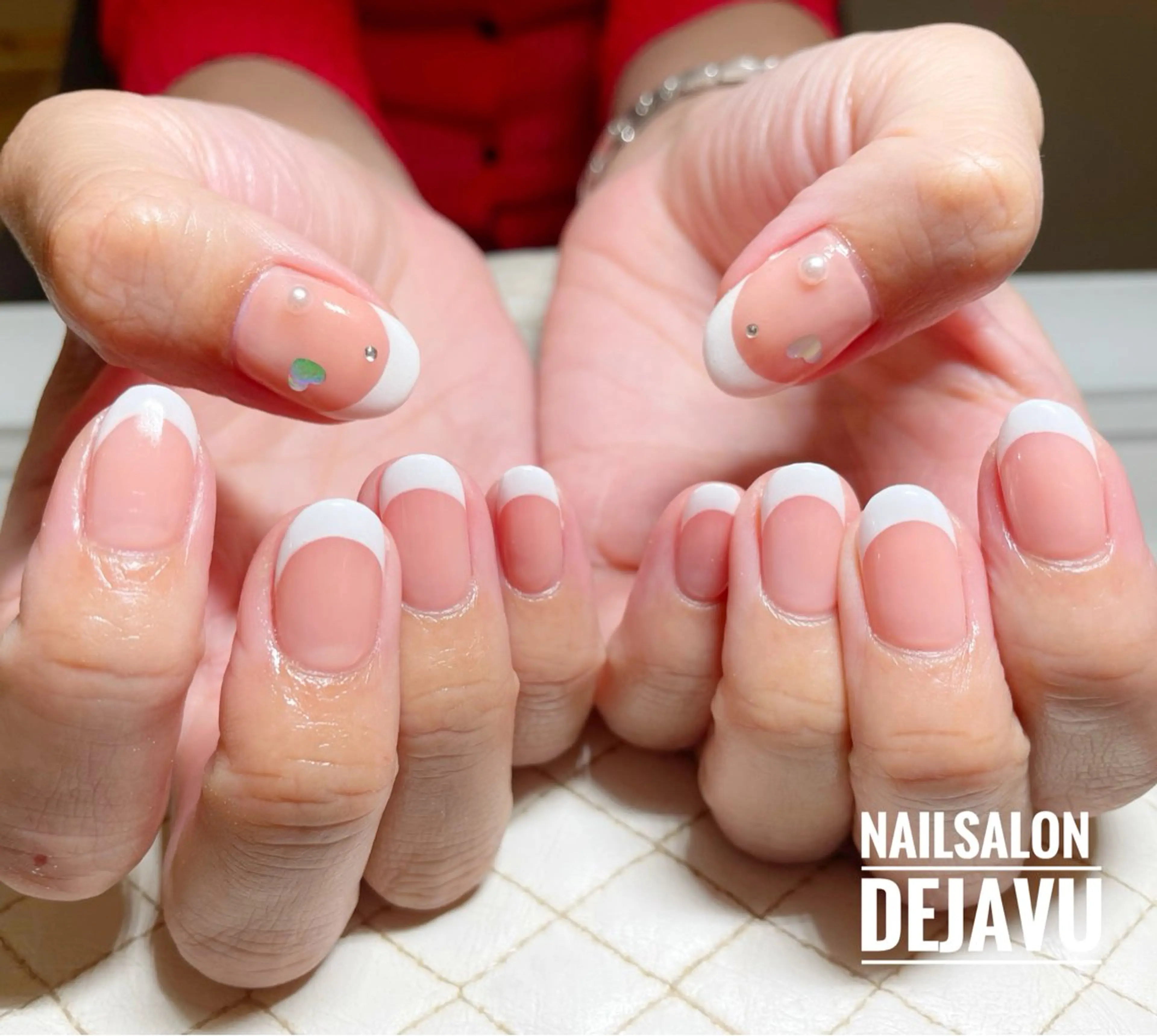 ネイル フレンチネイル 持ち込み ワンカラーネイル ハンドネイル Nailsalon Dejavu  Yokosuka所属・Nailsalon Dejavuのネイルデザイン