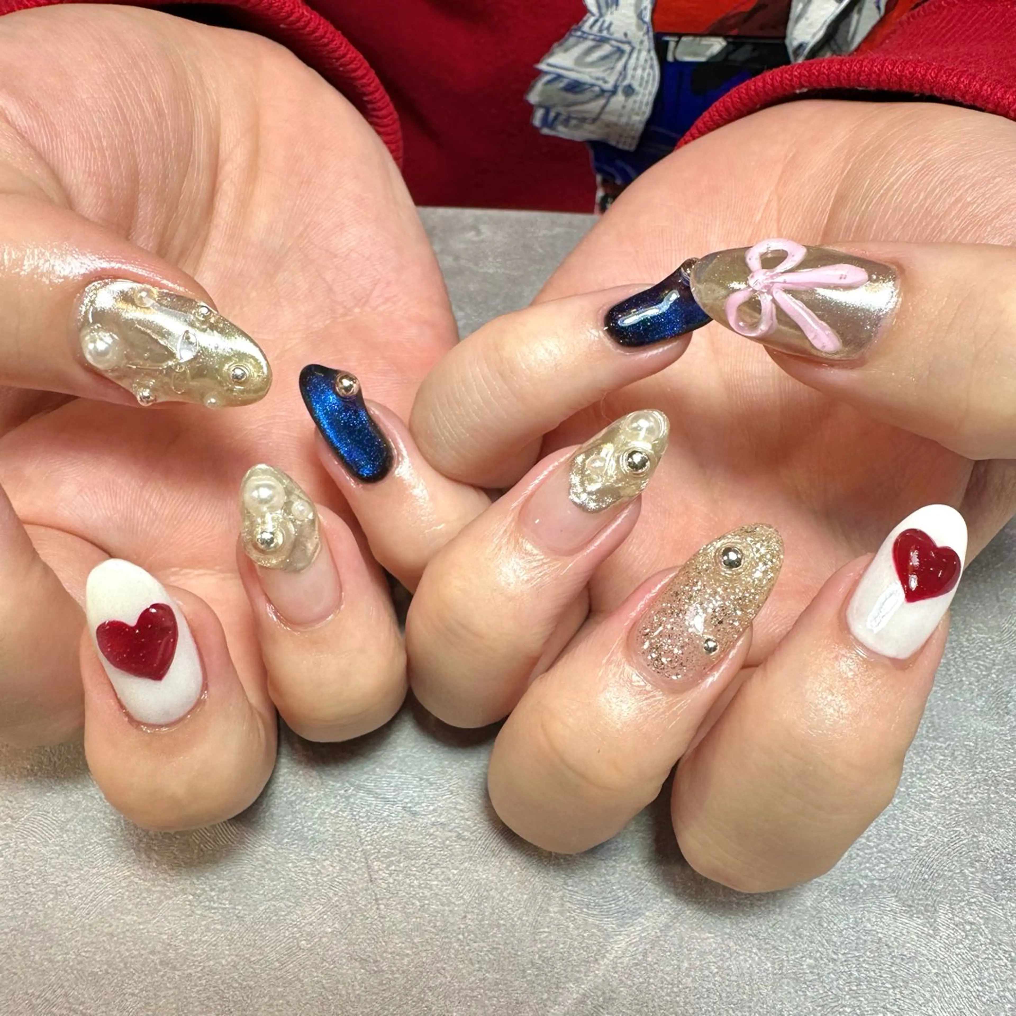 ネイル ハンドネイル フットネイル GéRanium Harukaのネイルデザイン