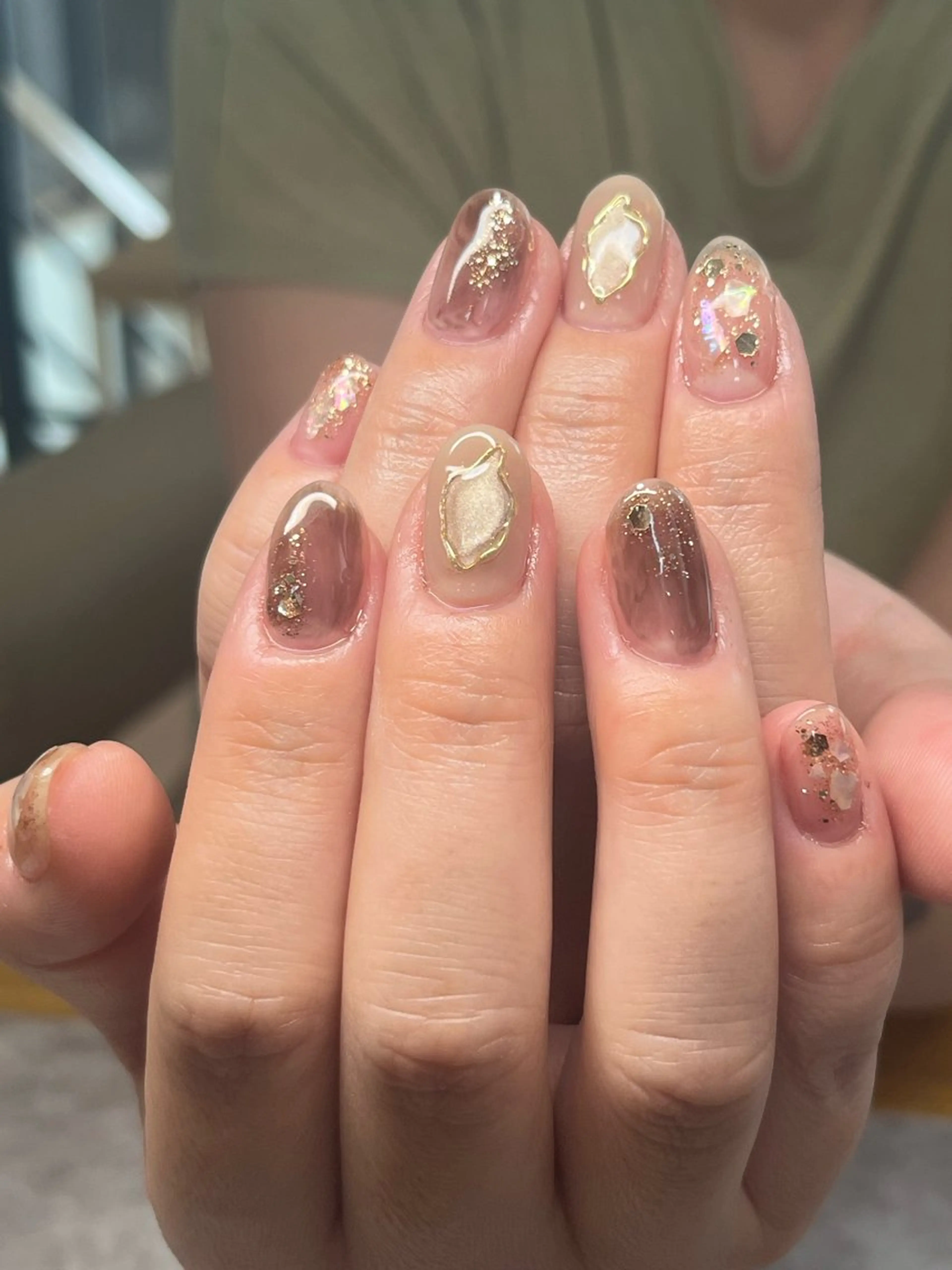 ネイル ハンドネイル Nailsalon C.U.Eのネイルデザイン