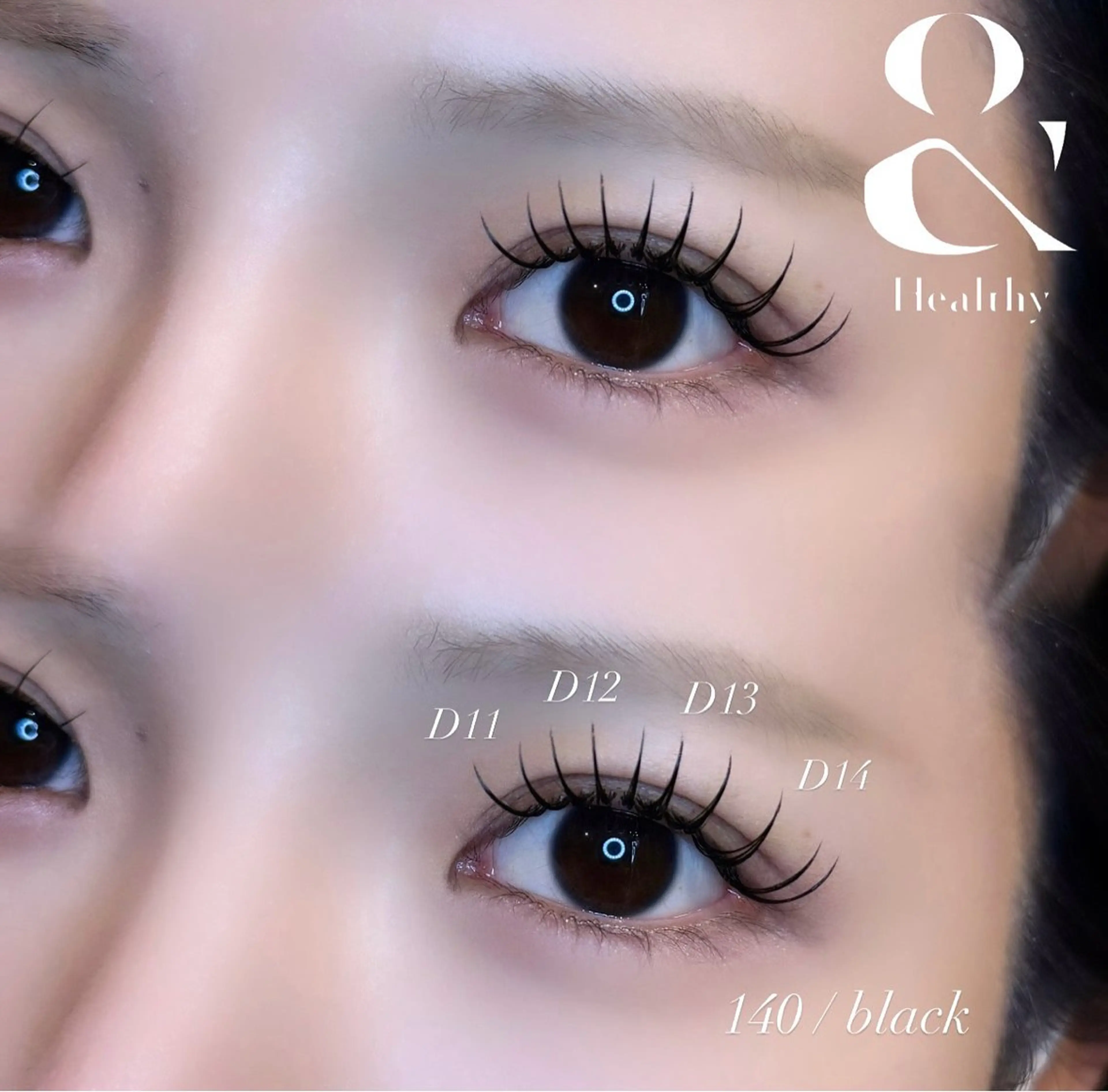 【マツエク】🎀アンドヘルシー&フラットラッシュ🎀(100本) コーティング仕上げ🪄の写真