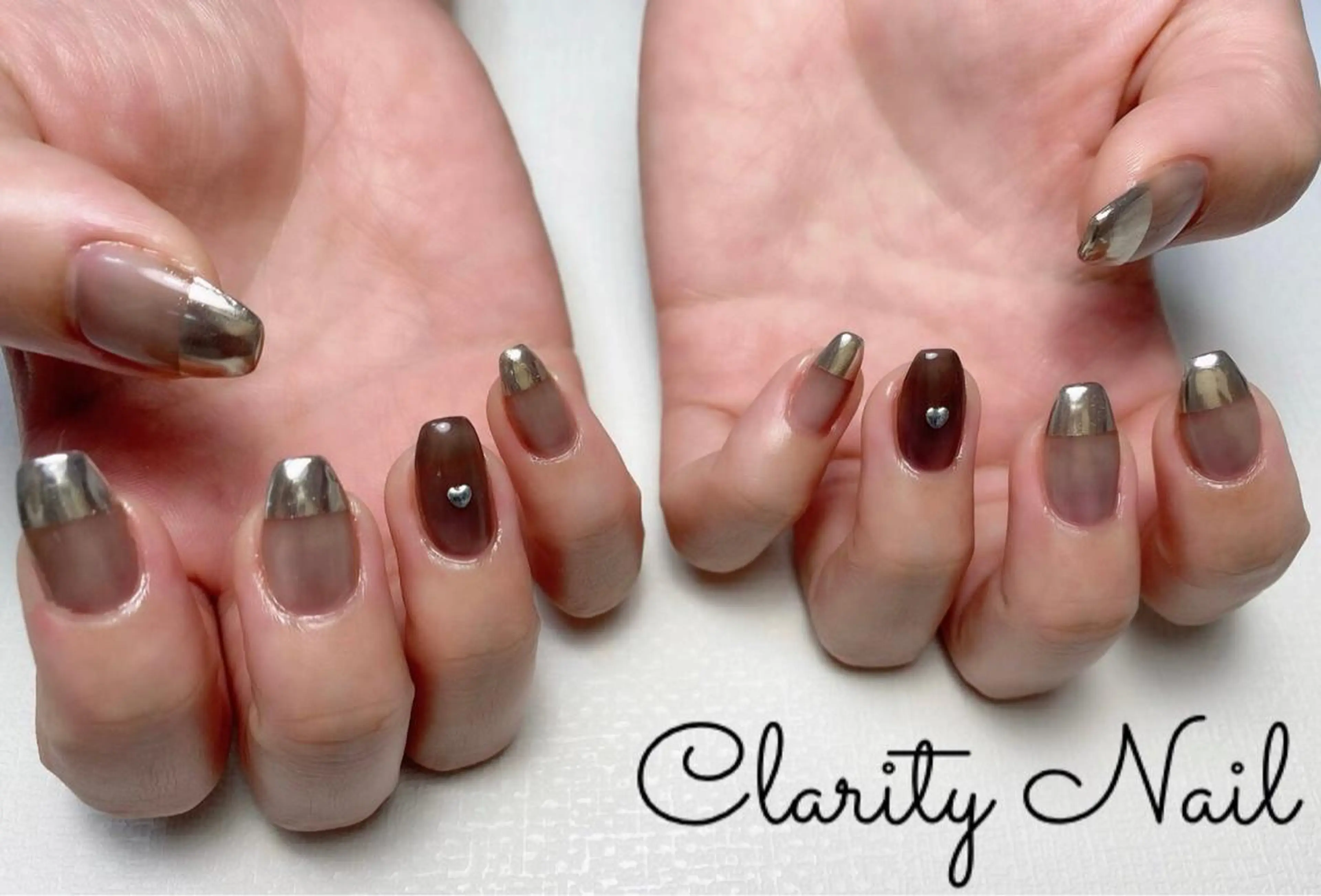 ネイル アートネイル 持ち込み ハンドネイル Clarity Nailのネイルデザイン