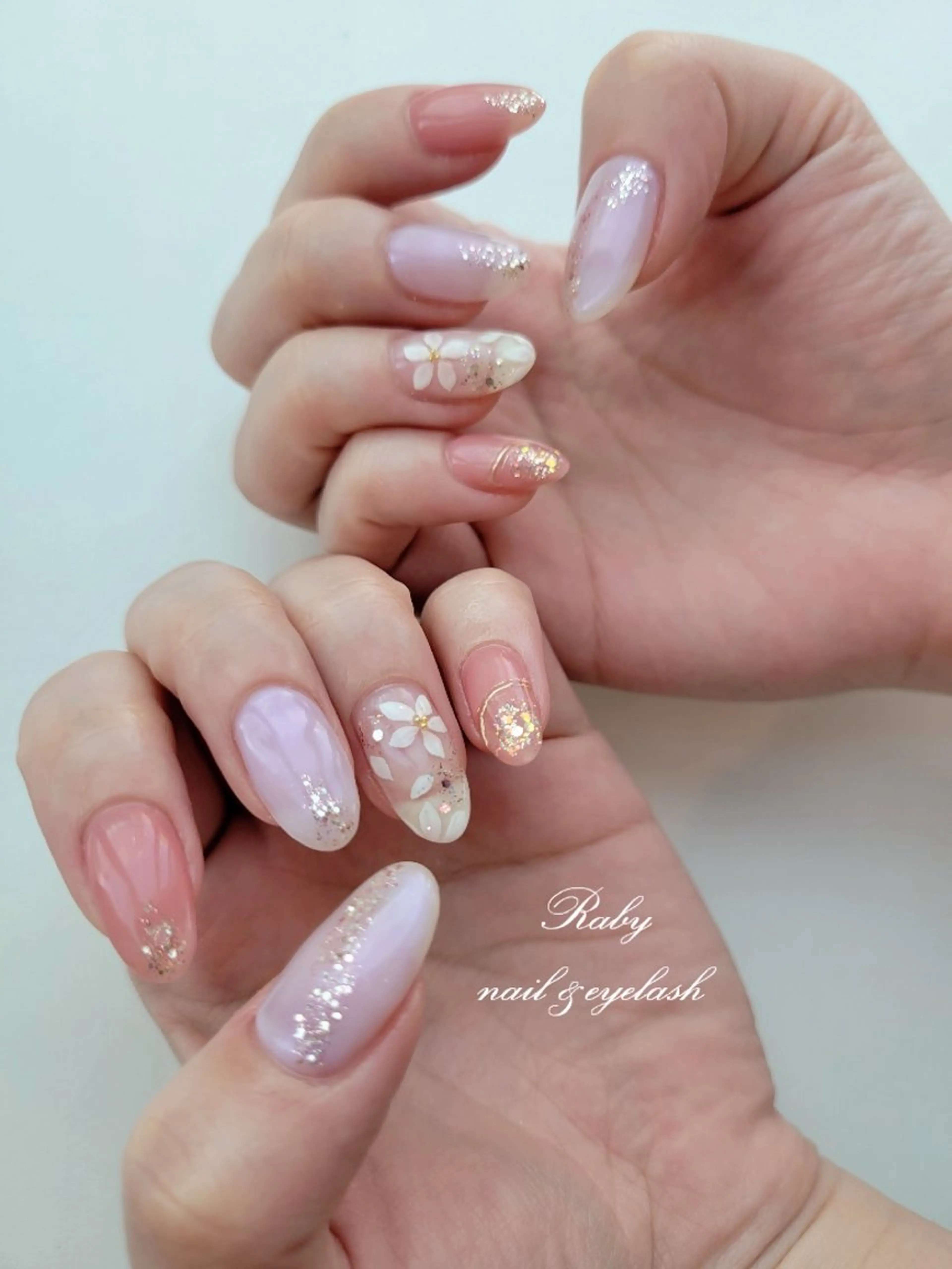 ネイル nail&eyelash Raby三郷店所属・Raby yukimiのネイルデザイン