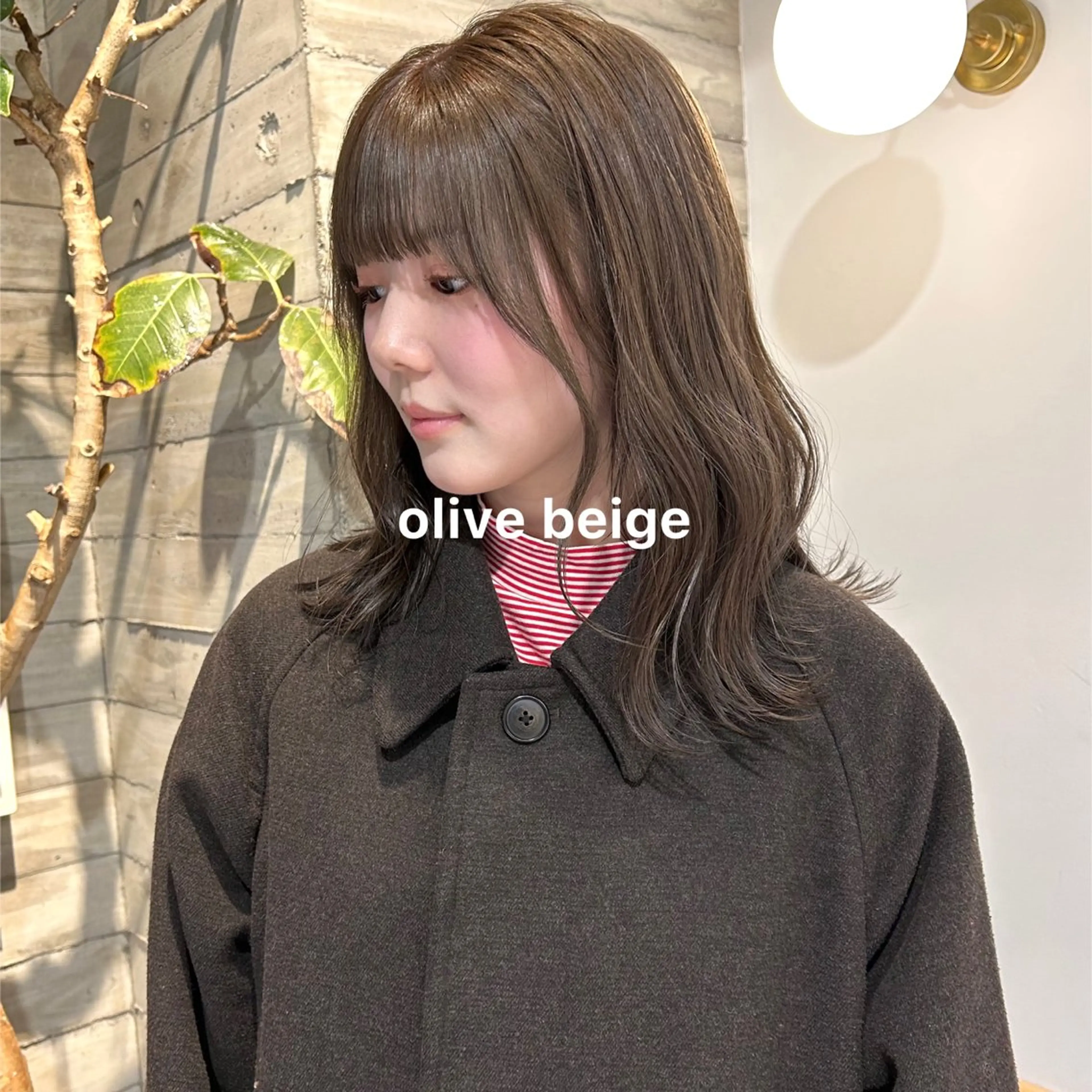 カラー 暖色カラー推し/ トヤエリコのヘアスタイル