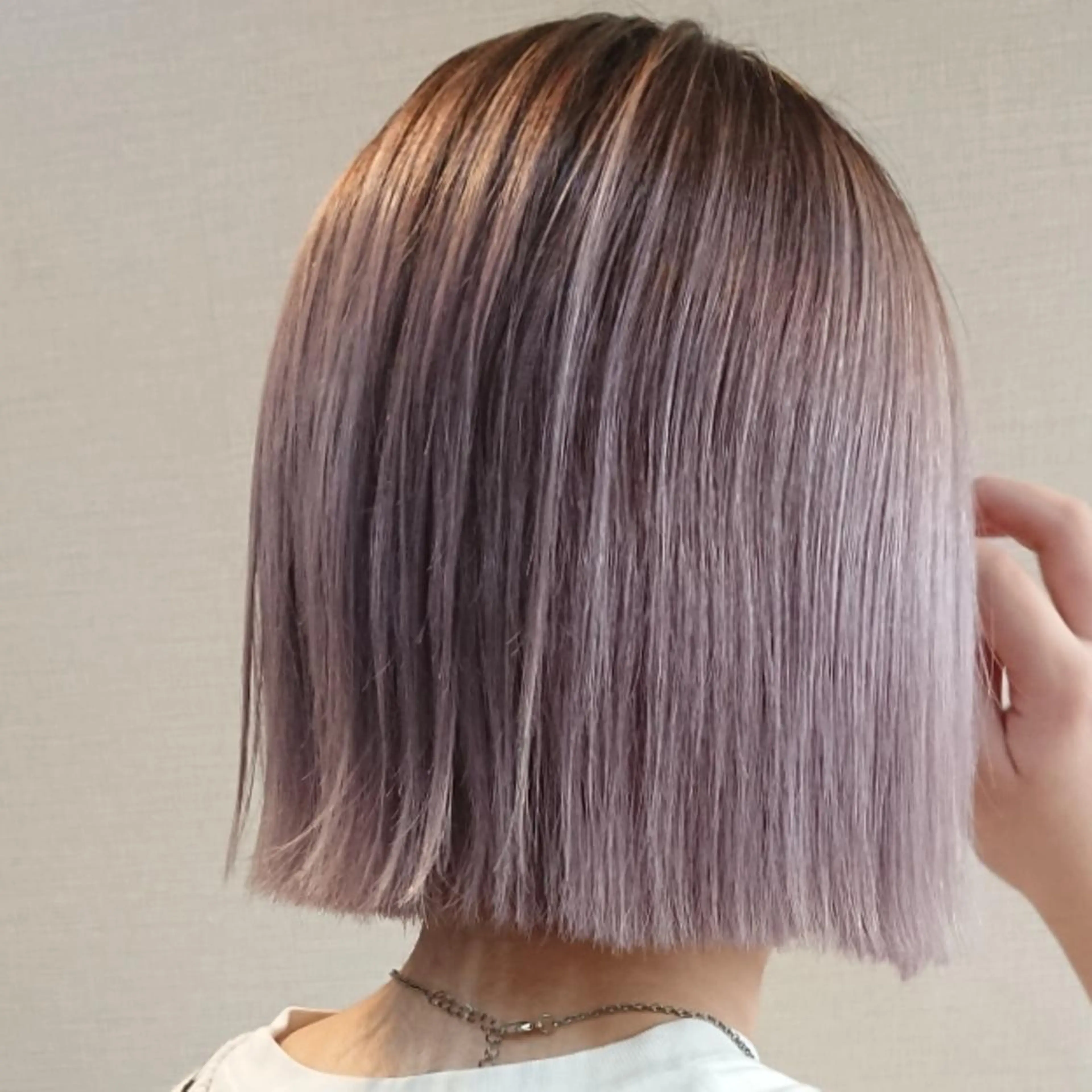 カラー ショート ヘアカラー トリートメント 美髪 カラーリストのヘアスタイル