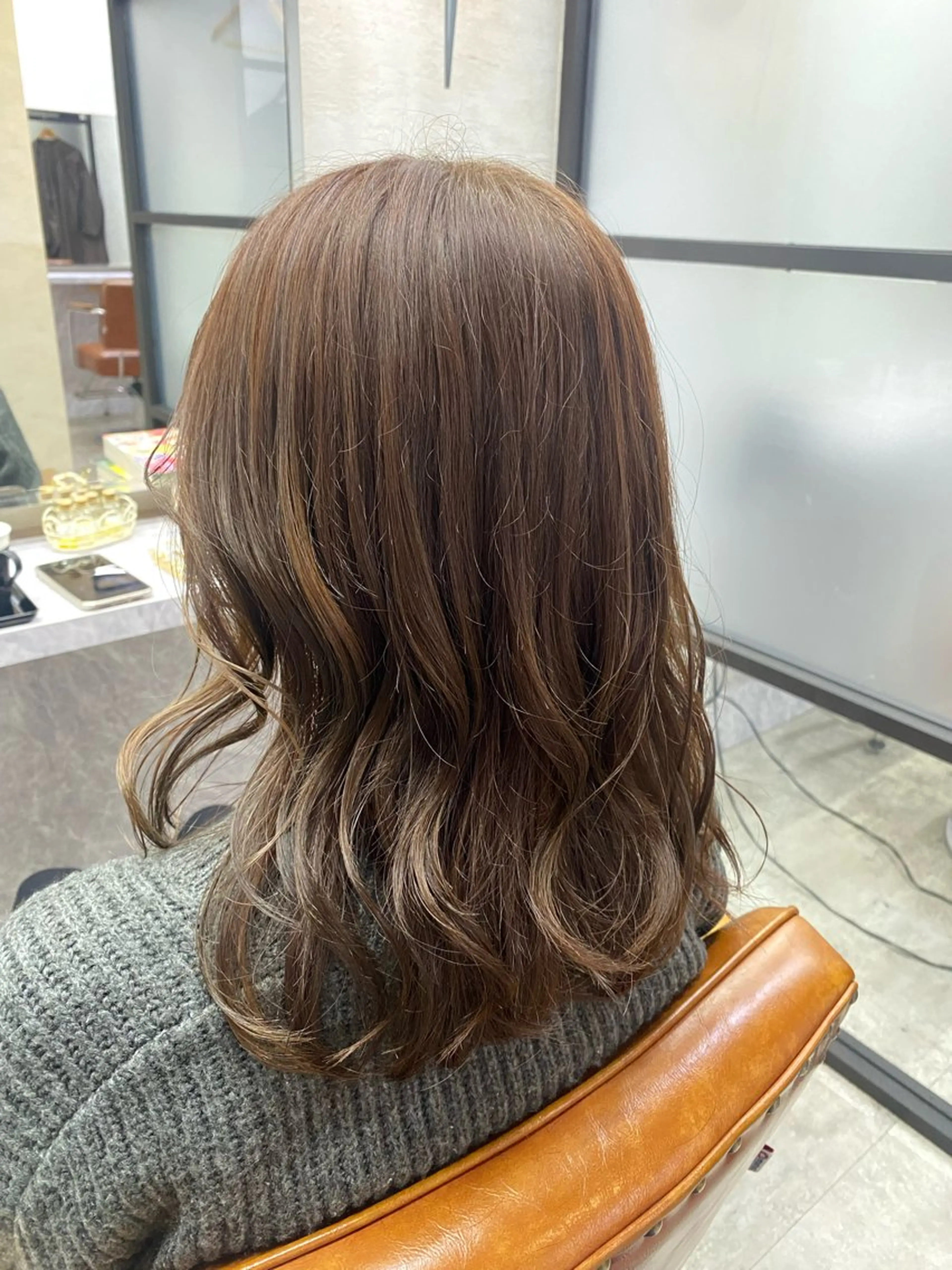 ミディアム カット ヘアカラー トリートメント 🍓小野 紗由美🍓のヘアスタイル