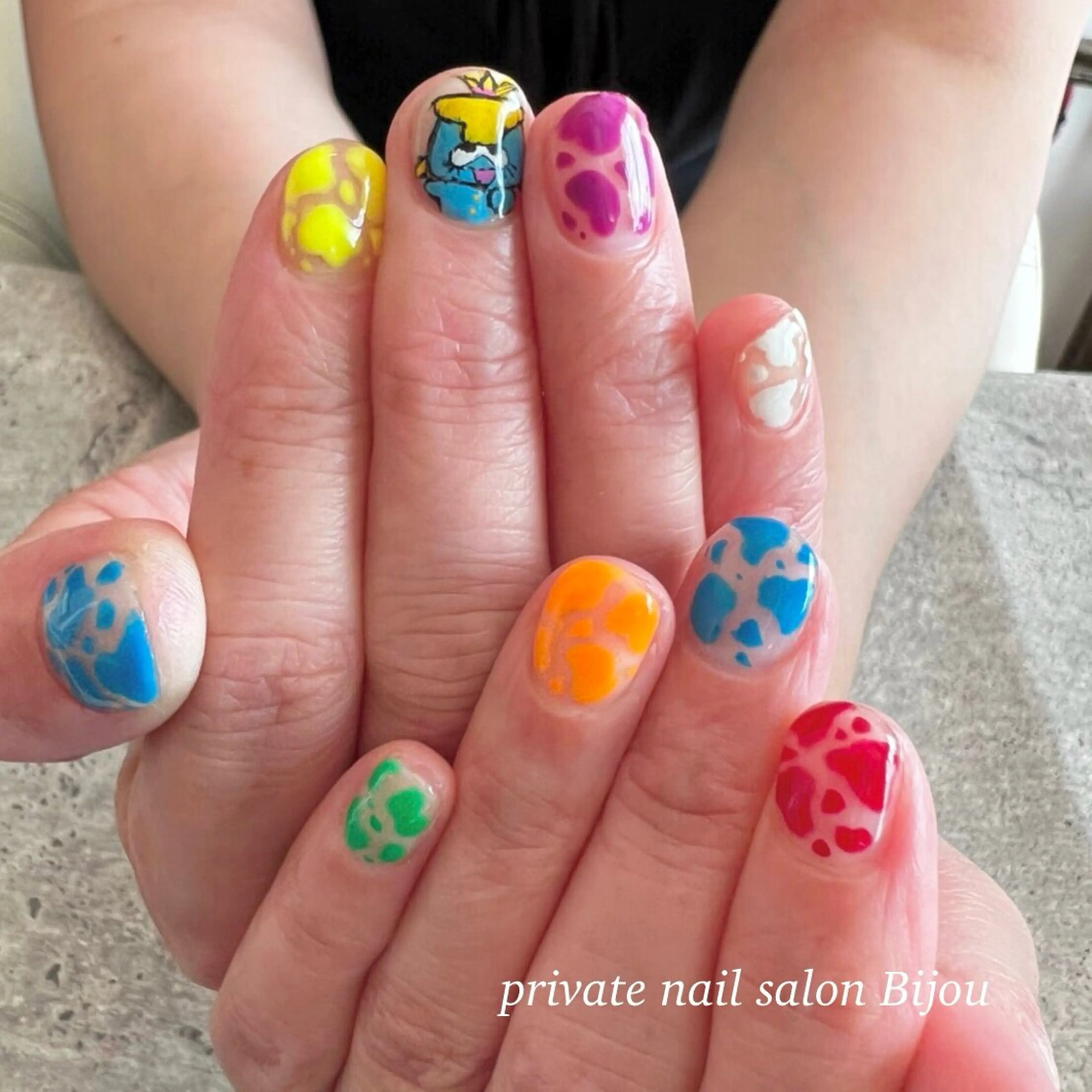 ネイル アニマル柄 Bijou💎✨ Reiのネイルデザイン
