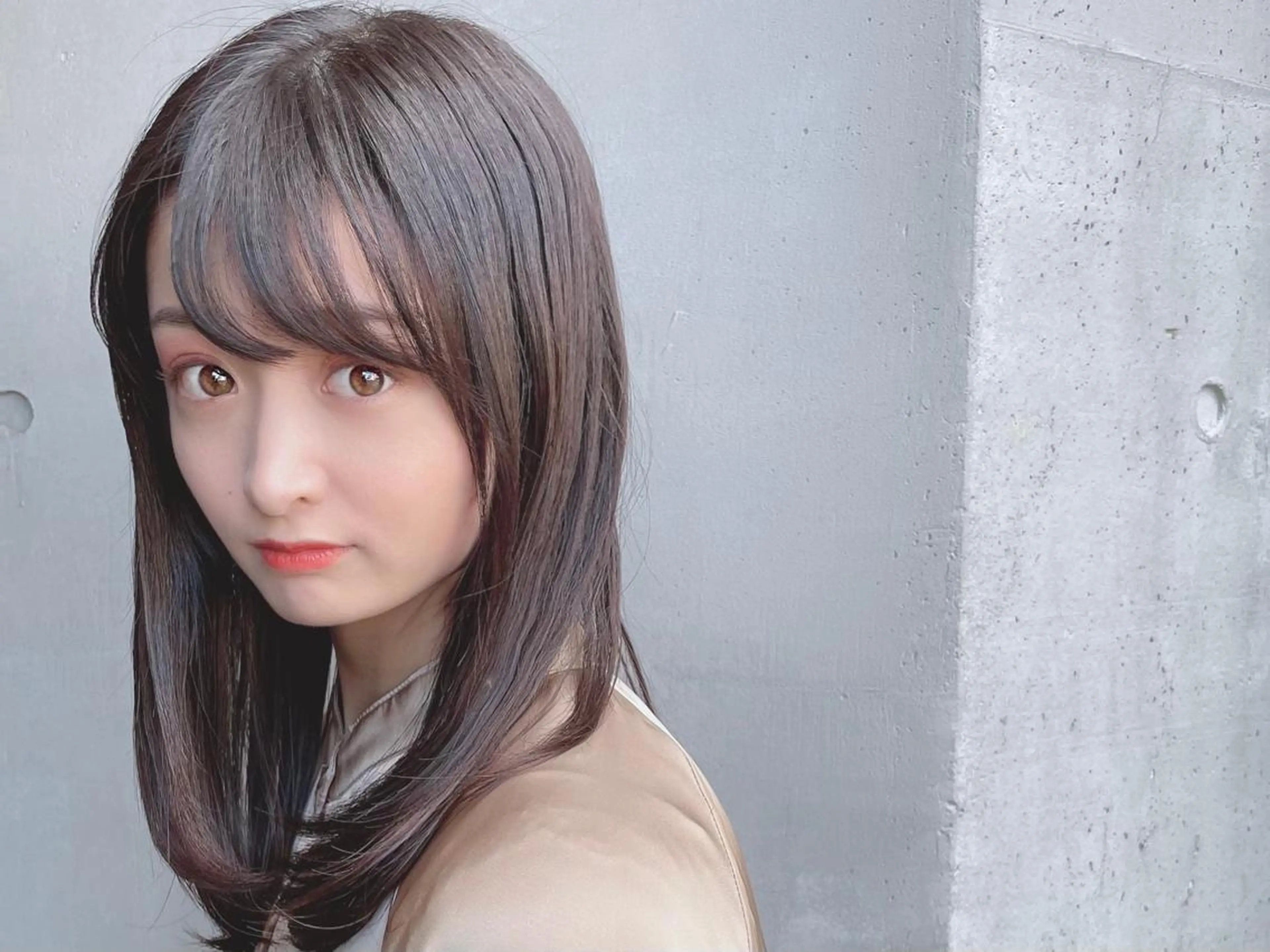 ミディアム カラー パーマ ヘアアレンジ 【公式】amble luxe池袋東口🩷のヘアスタイル