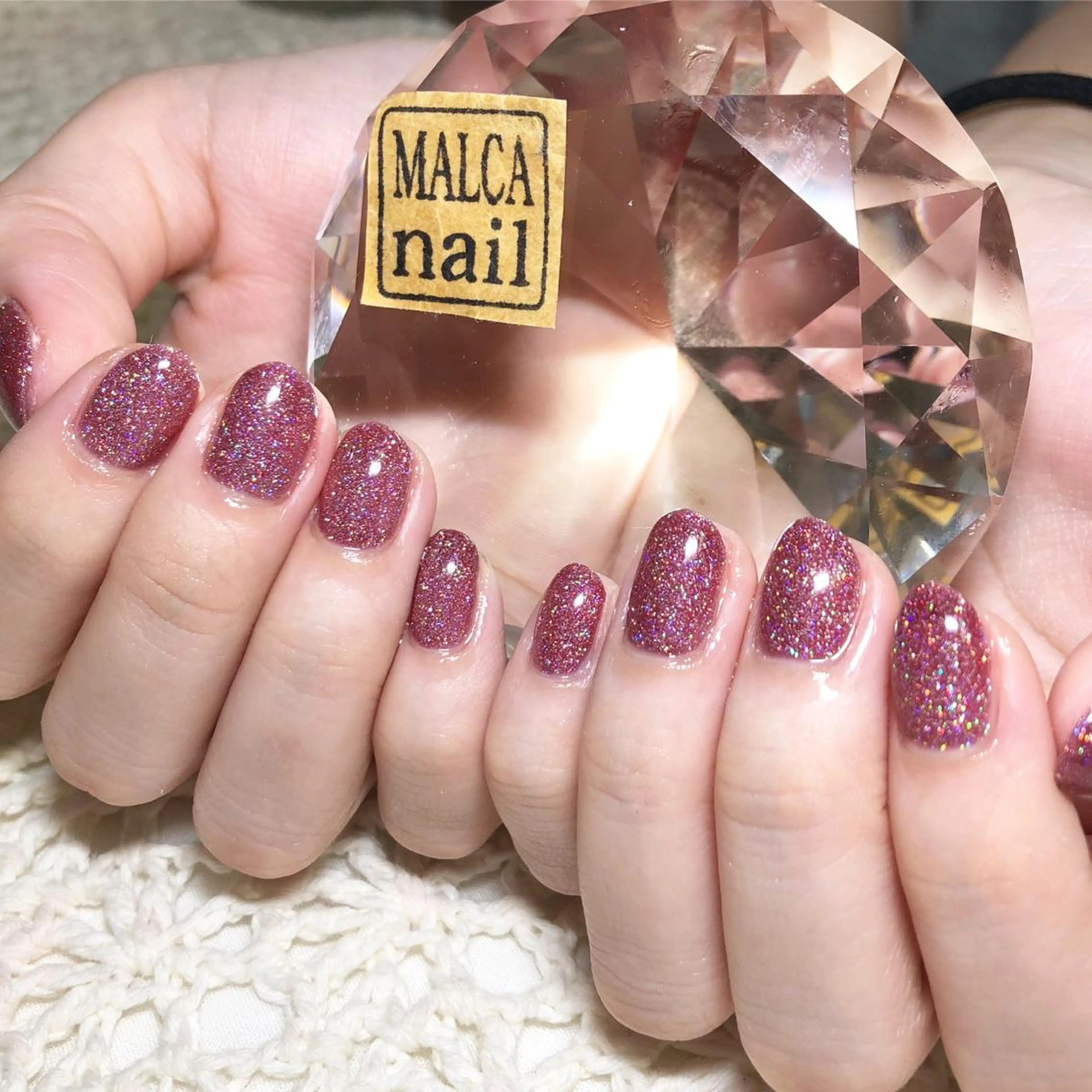 セミロング カラー パーマ ヘアアレンジ キッズ ネイル マツエク・マツパ MALCAnail(マルカネイル)所属・荒木 莉奈のネイルデザイン