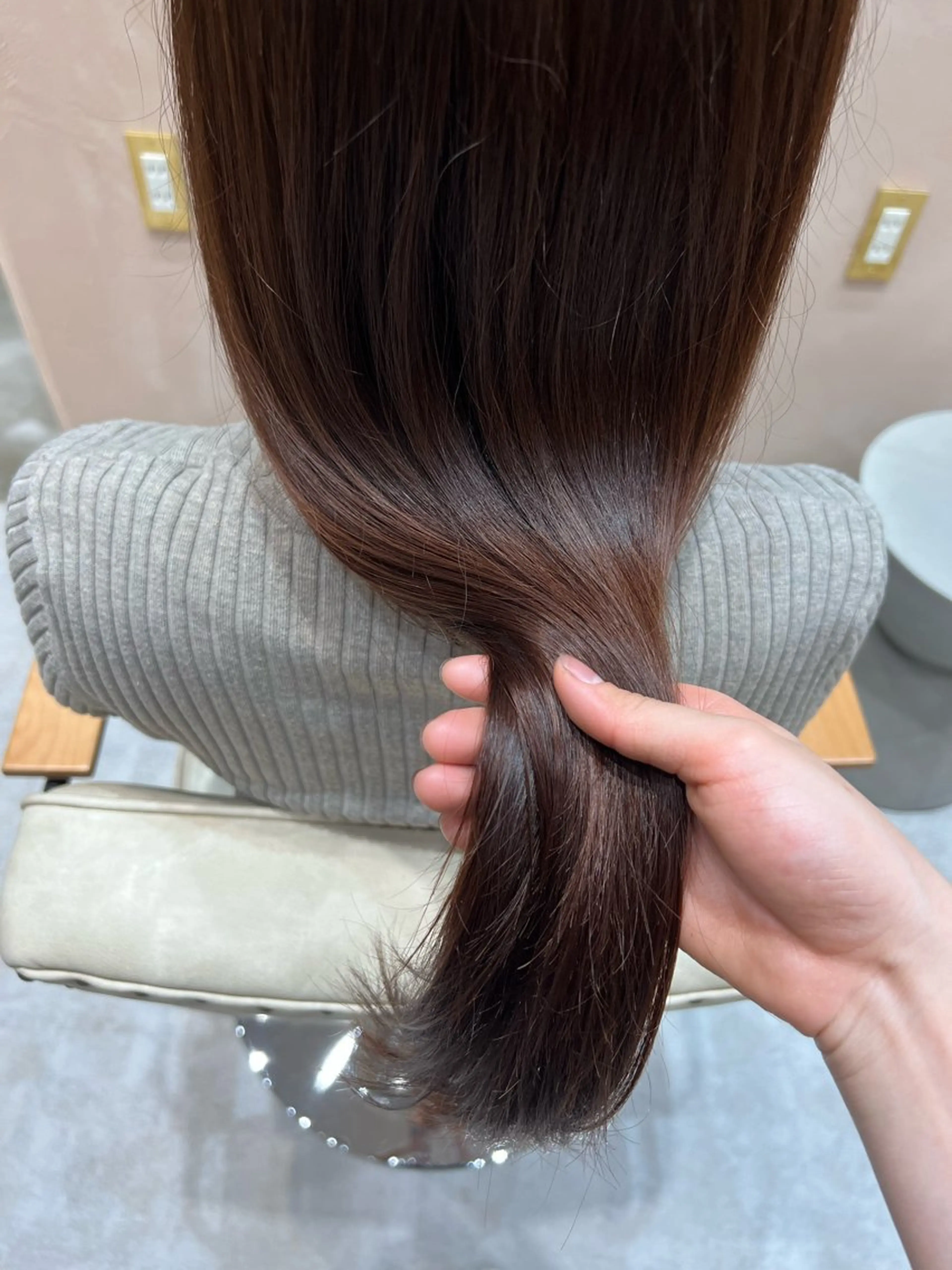 ロング カラー ブラウンカラー 透明感/ダブルカラー /kazui🐈のヘアスタイル