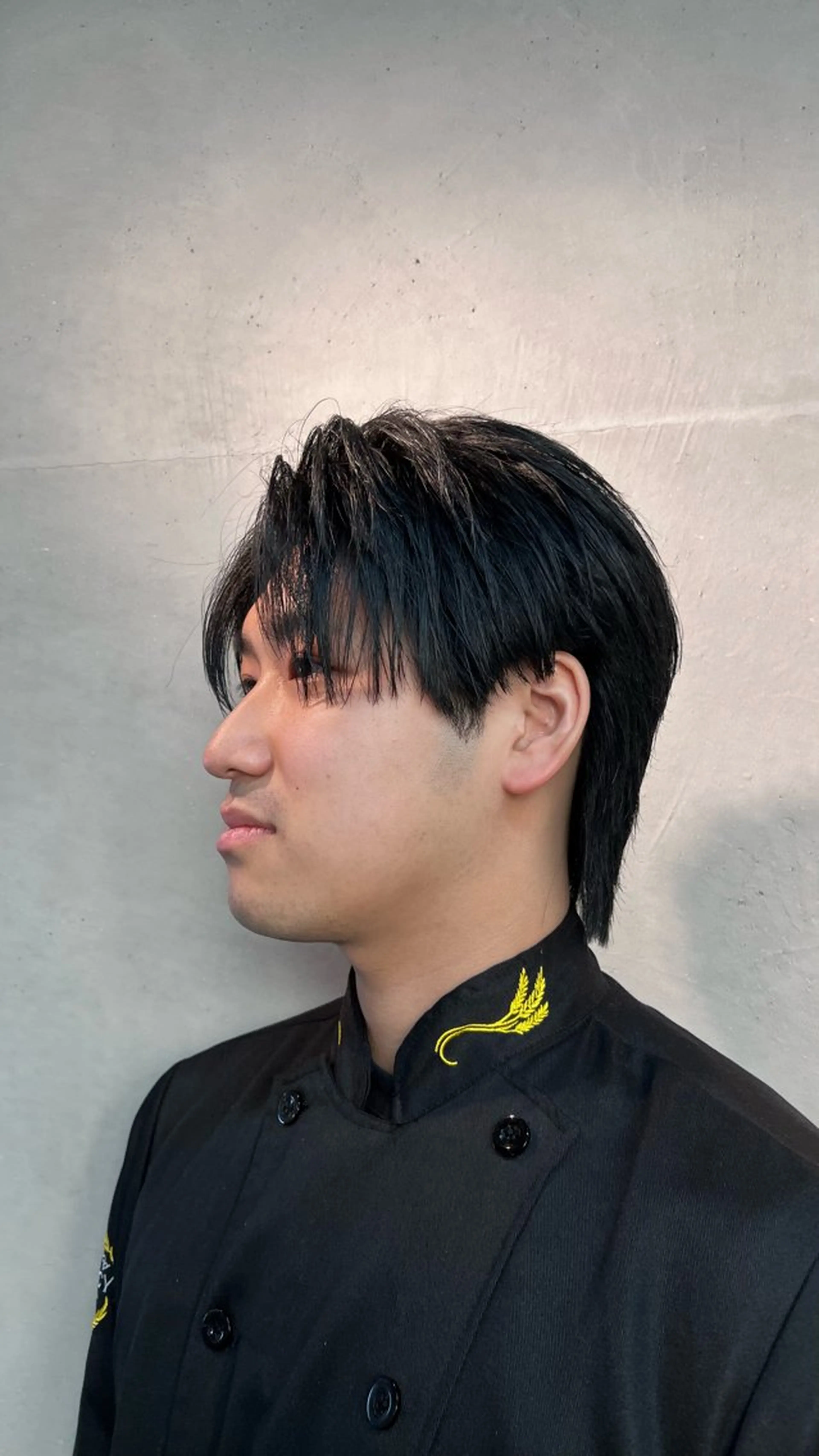 ショート パーマ メンズ センターパート 刈り上げ くせ毛 縮毛矯正 カット 縮毛矯正 Alo所属・💥メンズパーマ /表参道/モント💥のヘアスタイル