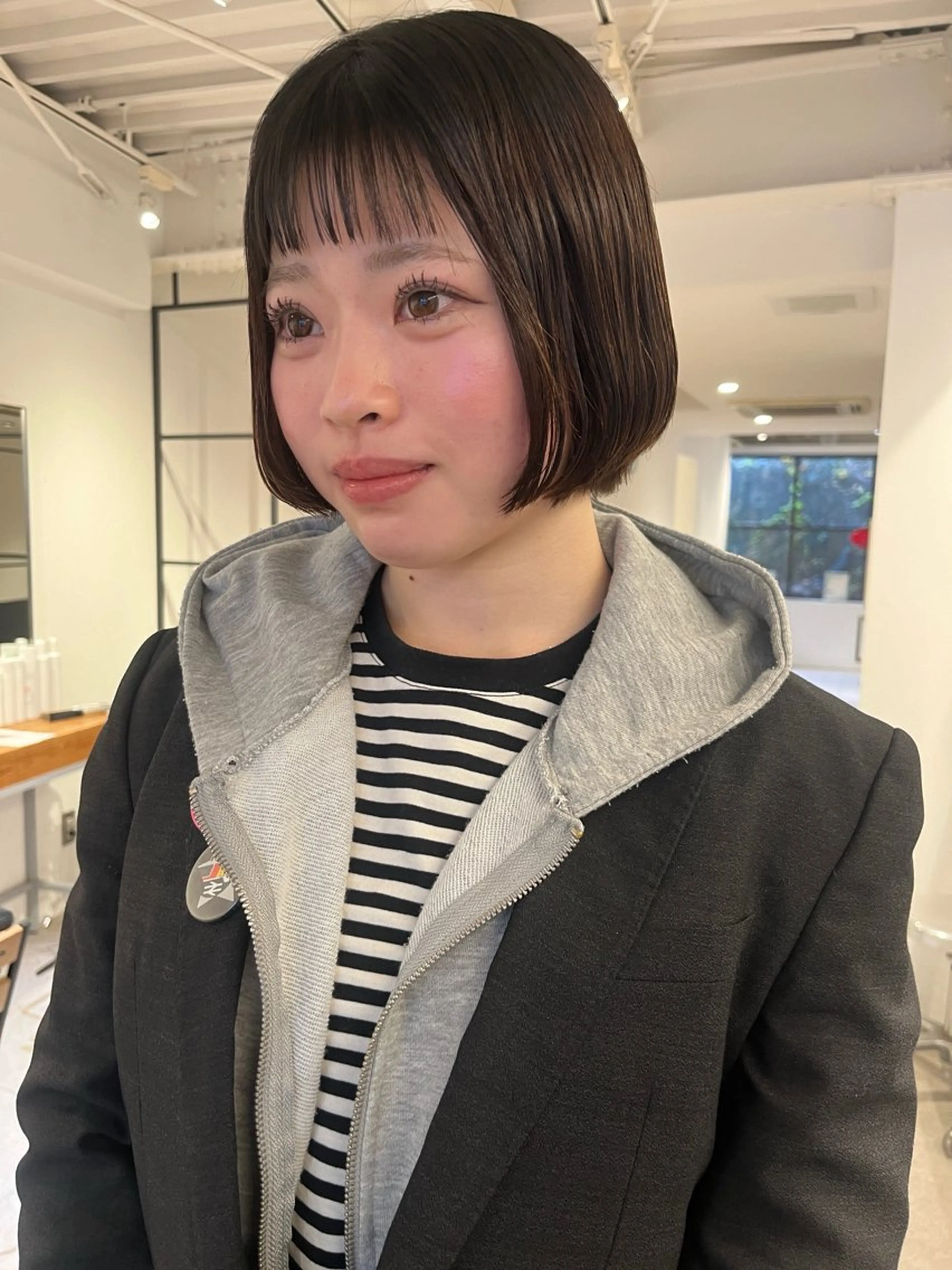 ショート ショートボブ ボブ ショートヘア 小顔カット ノノカ /京都美容室のヘアスタイル