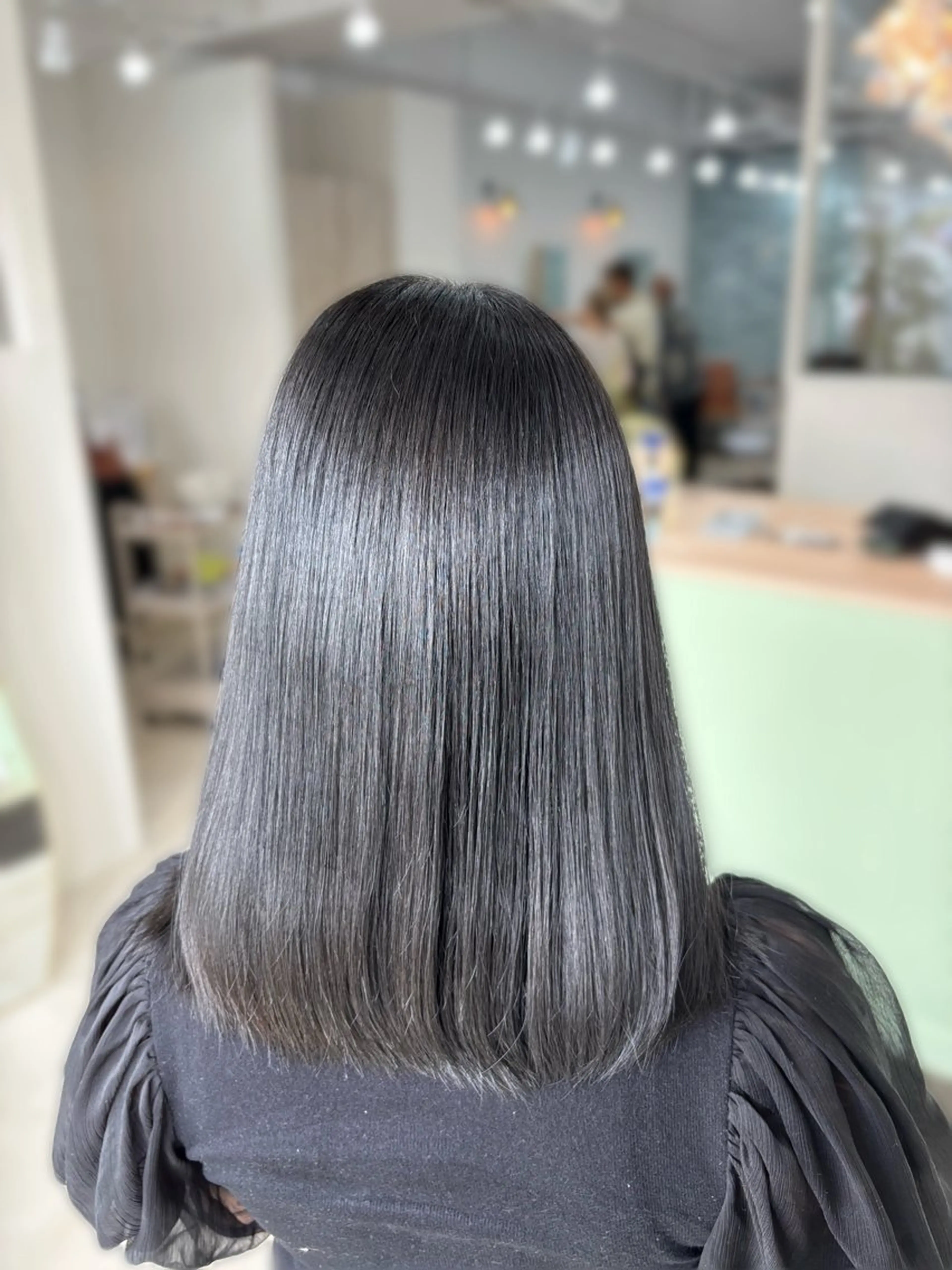 ミディアム ヘアカラー Angelica manaのヘアスタイル