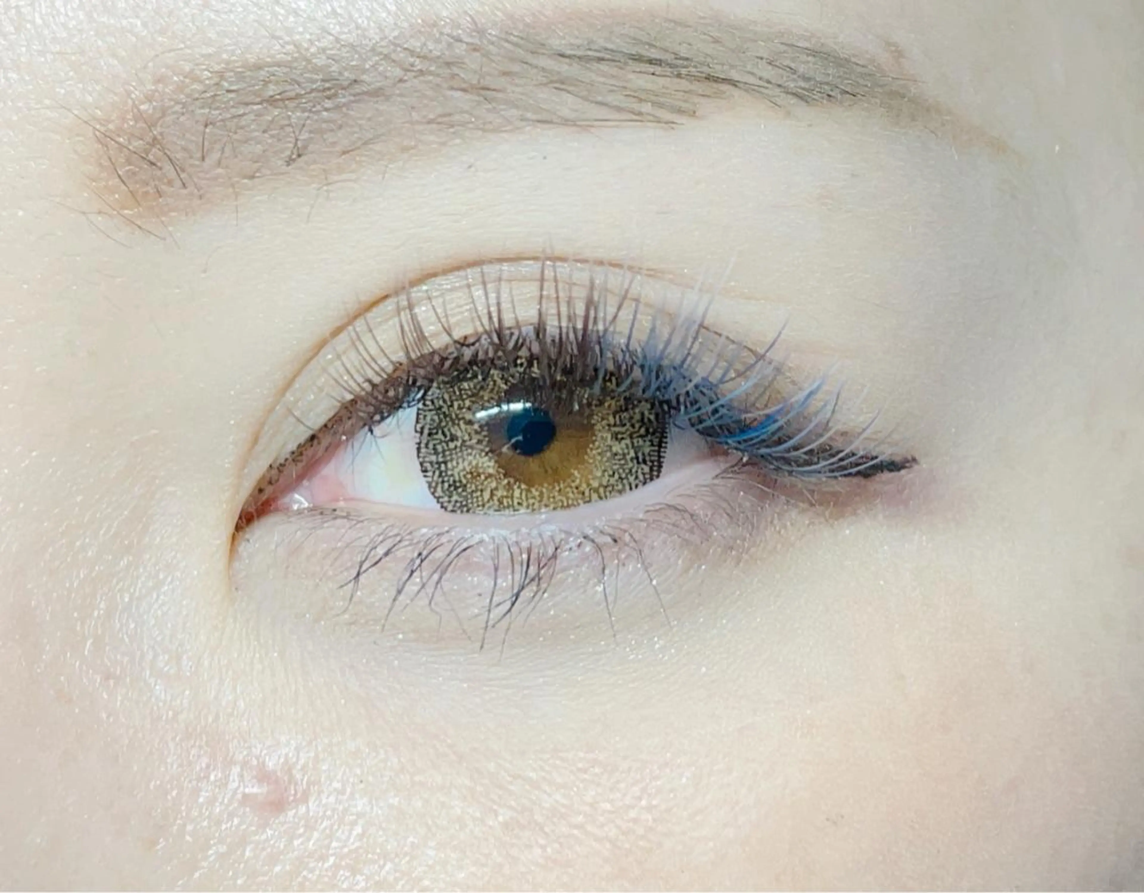 LEDエクステ120本+下まつ毛40本の写真