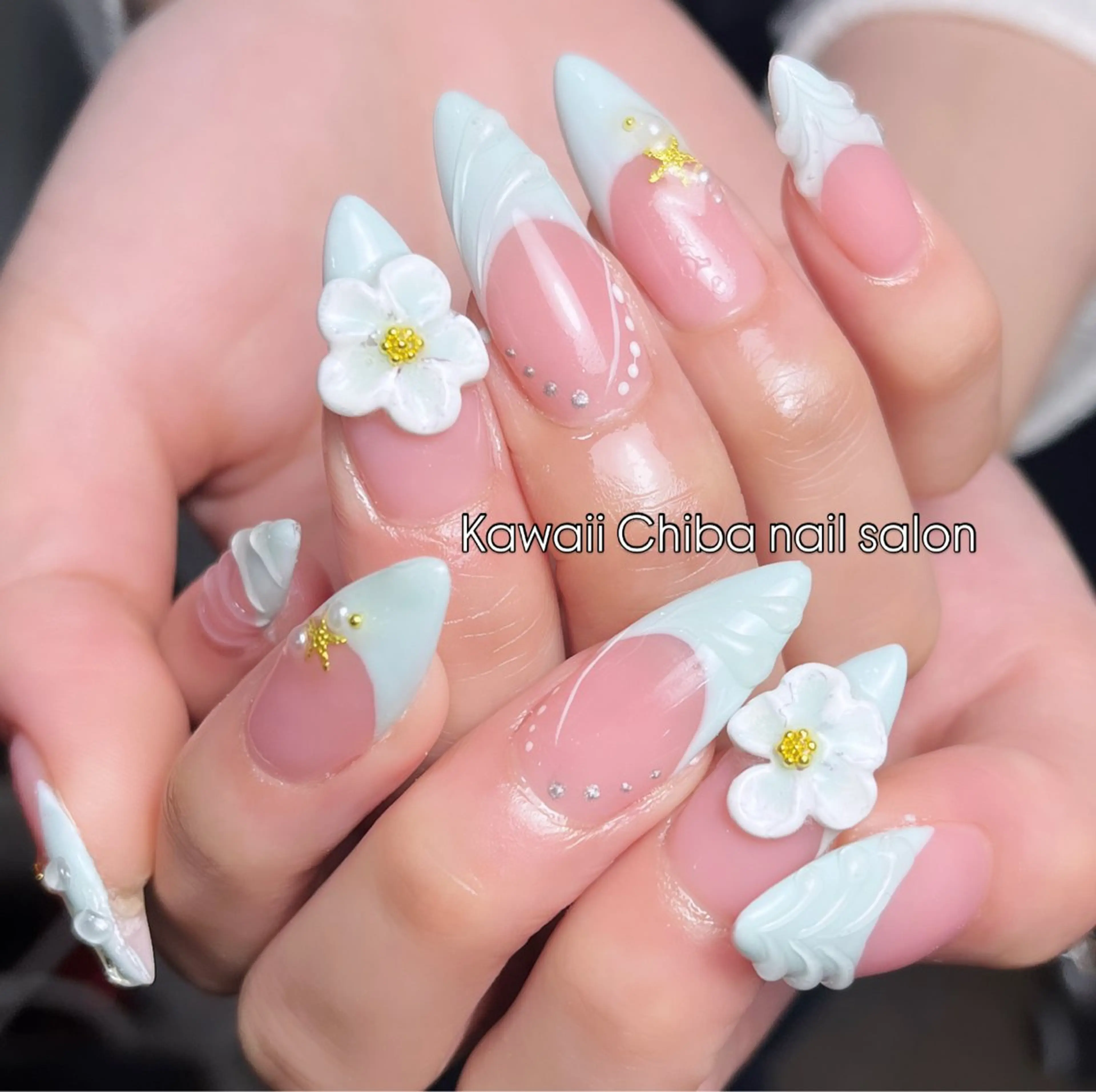 ネイル ハンドネイル ハンドケア Kawaii ChibaNailのネイルデザイン