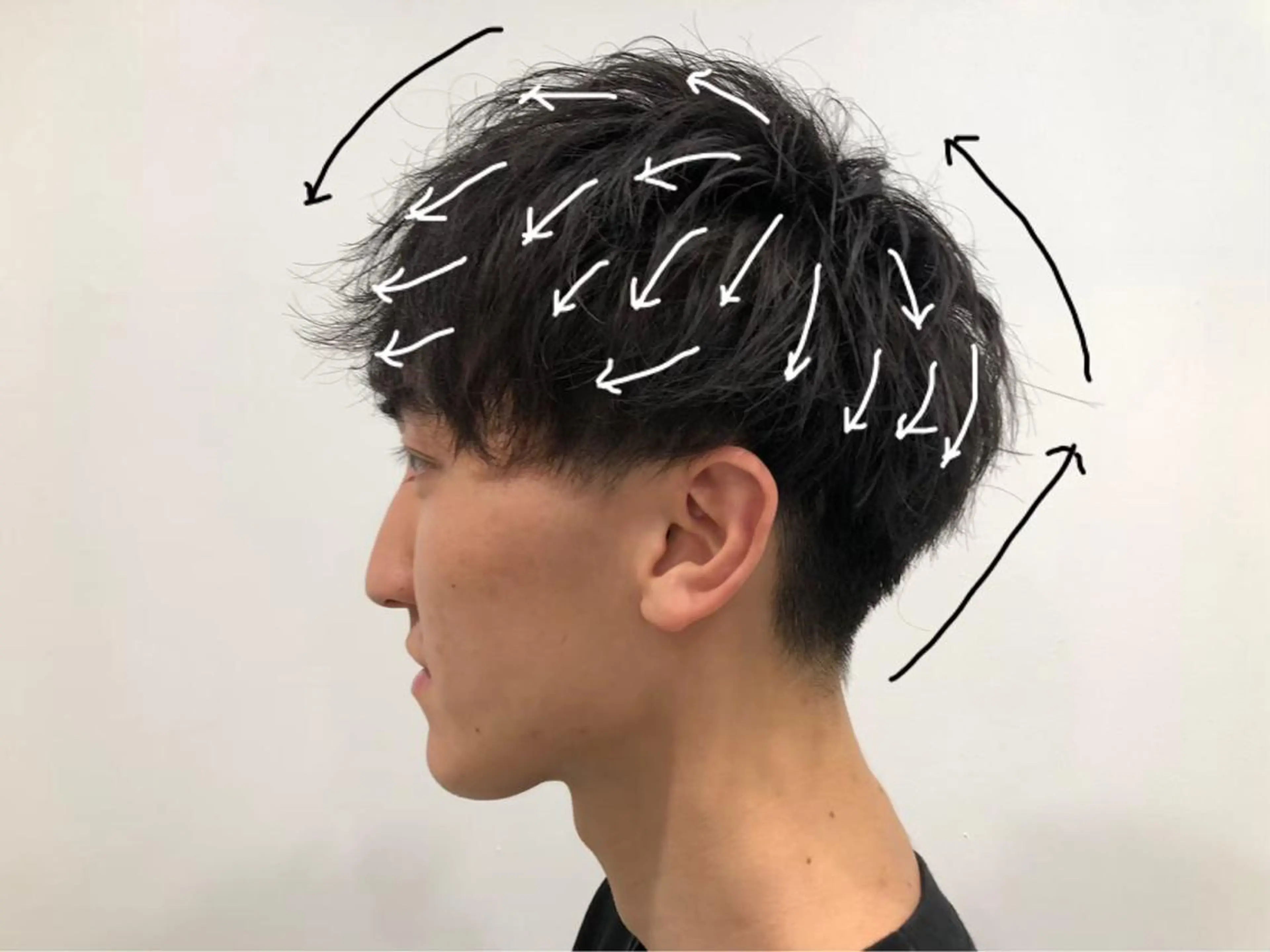 ショート カラー ヘアアレンジ メンズ ✨【公式】渋谷メンズ サロン BLUCK✨のヘアスタイル