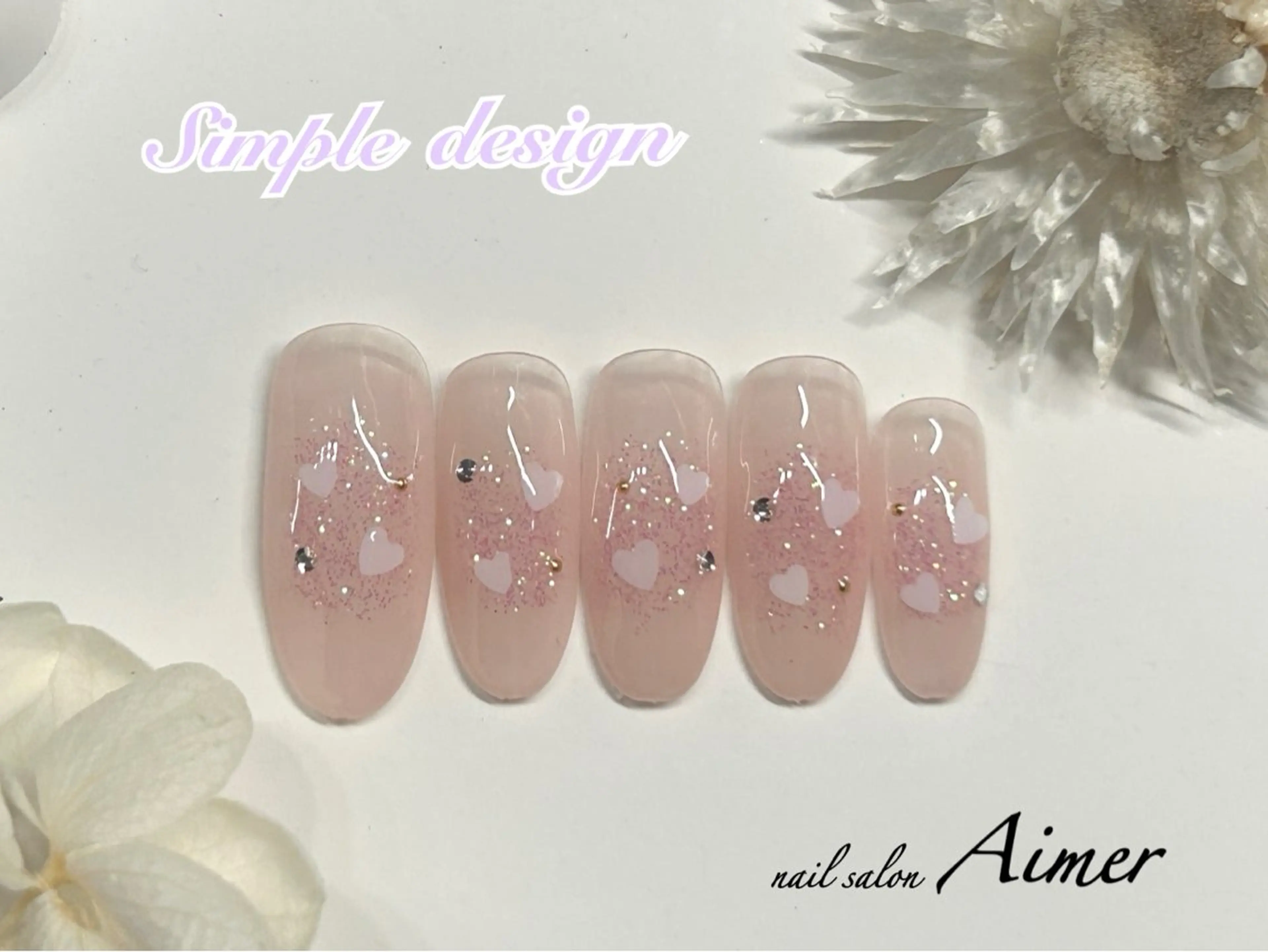 ネイル ハンドネイル nail salon Aimerのネイルデザイン