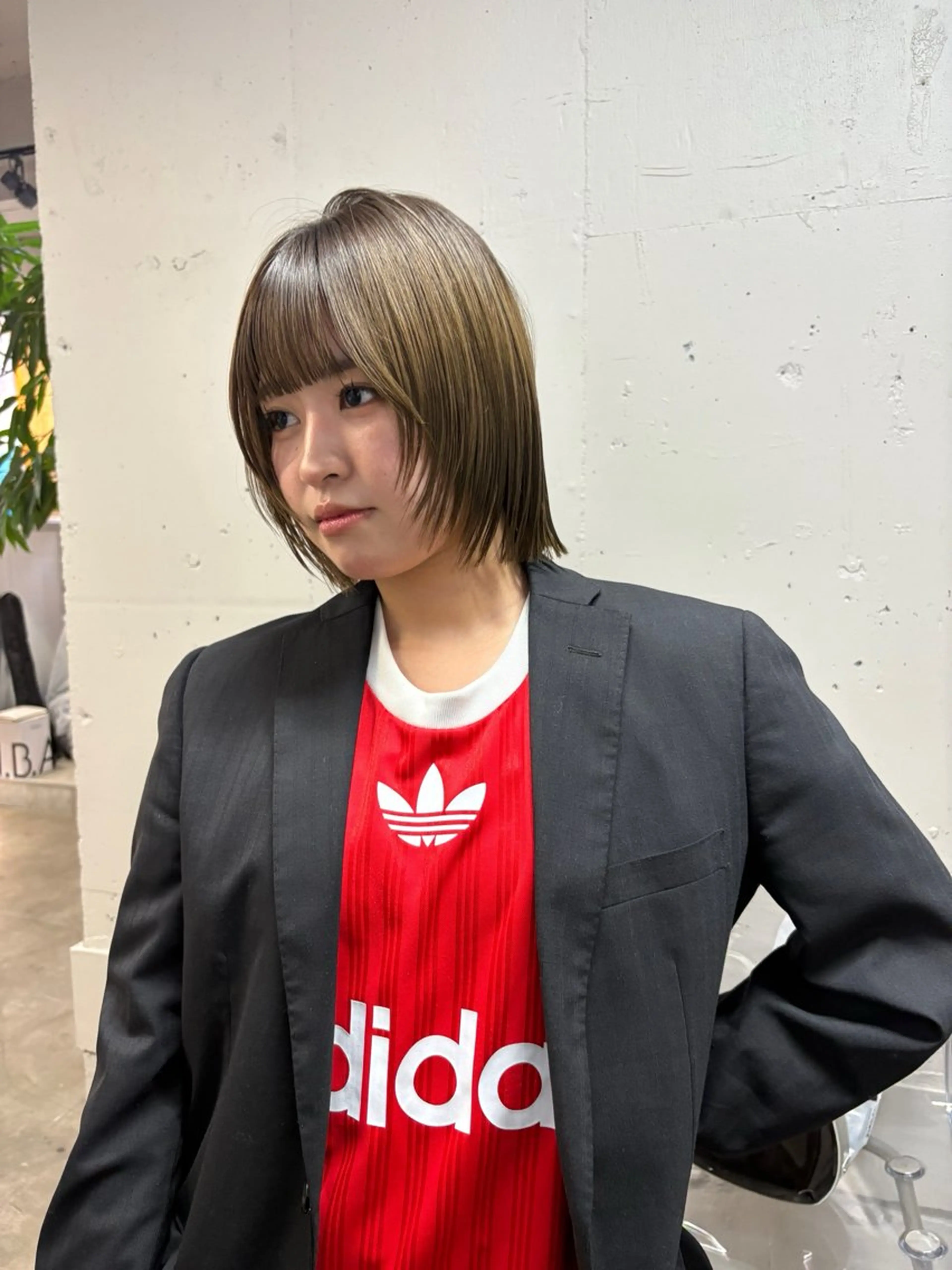 ショート ハイトーン レイヤー🎀meiのヘアスタイル