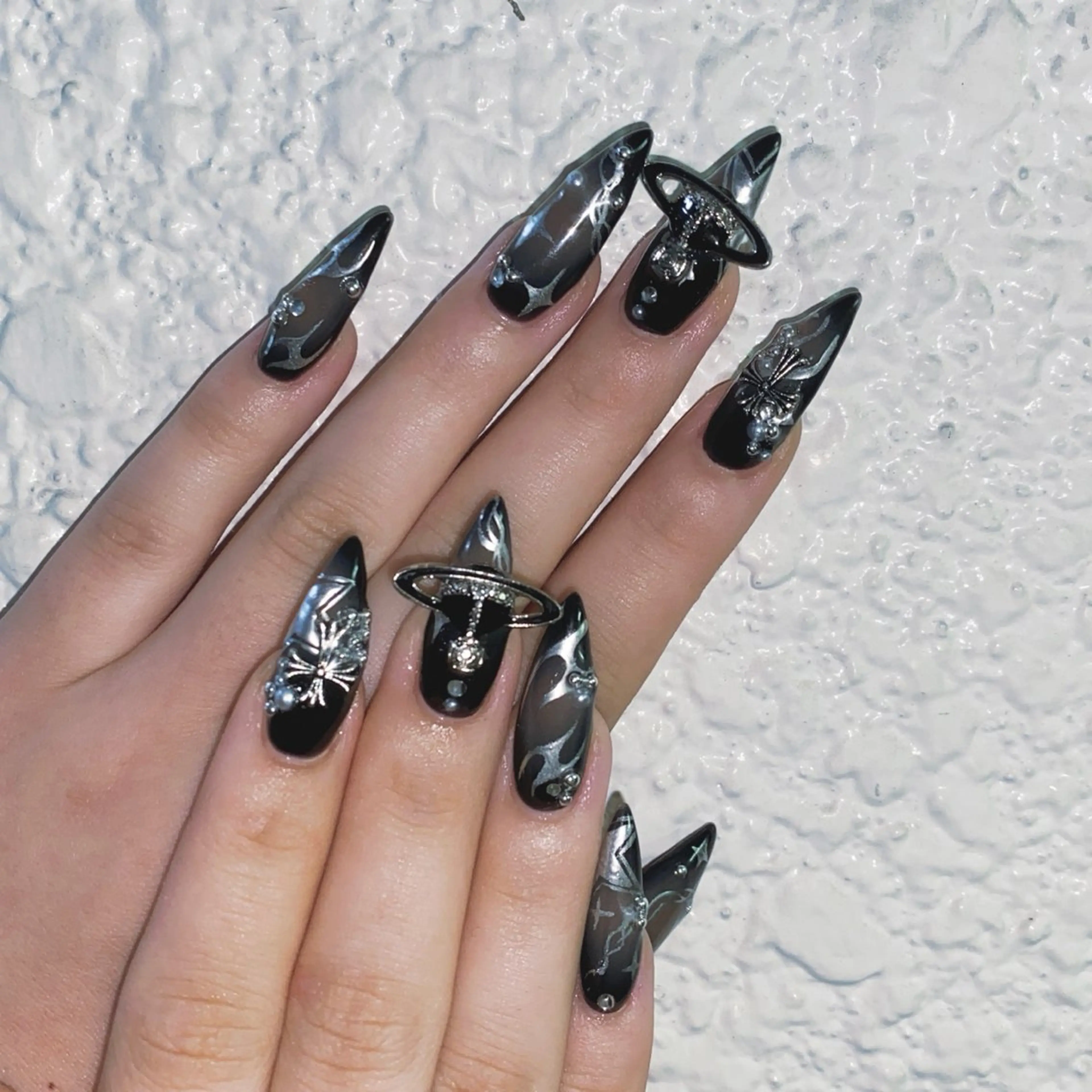 ネイル カジュアル チークネイル フットネイル フレンチネイル ジェルネイル ゆず- Nail Salonのネイルデザイン