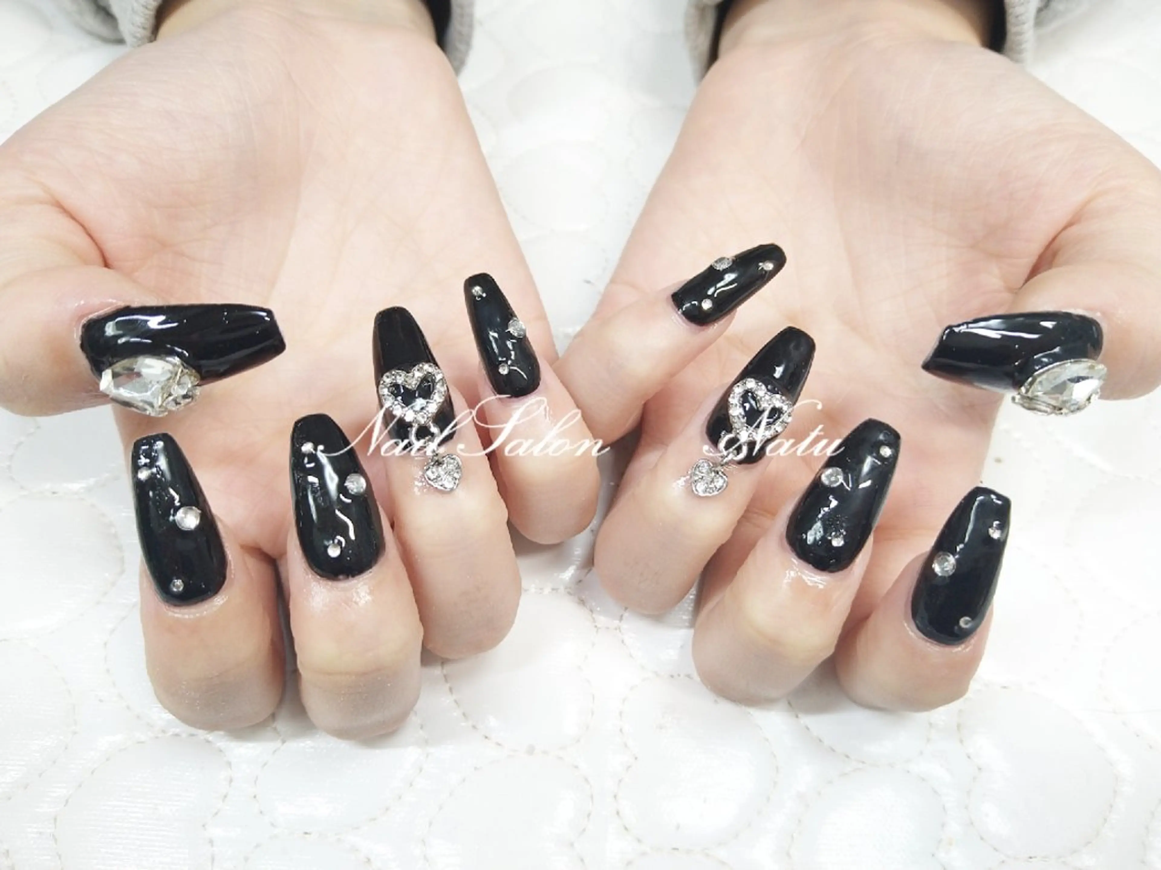 ネイル 長さ出し nailsalon　 Natuのネイルデザイン