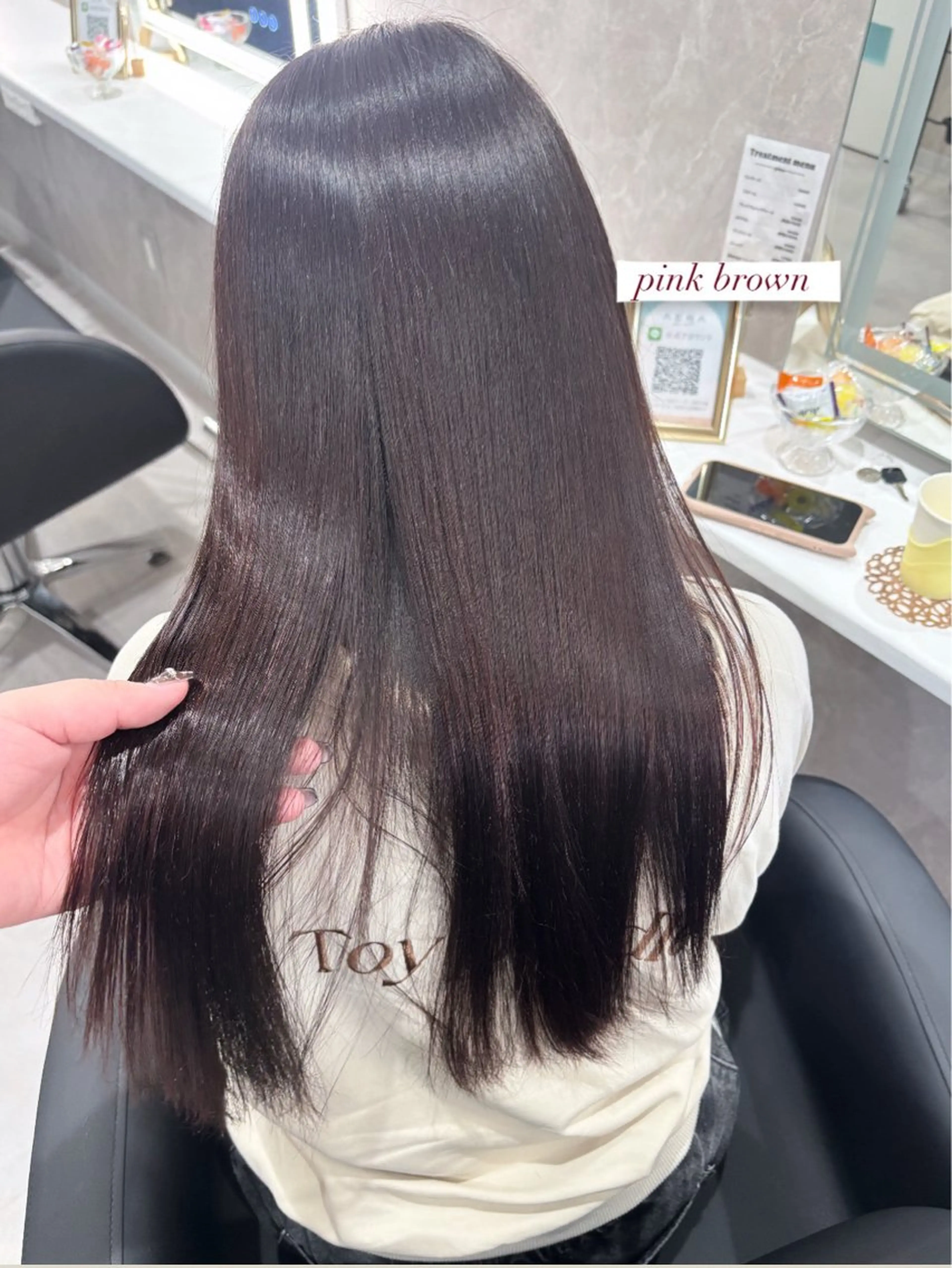 🫧ご新規人気𝐍𝐨.𝟏🫧🩷ᩚカット➕艶カラー➕トリートメント🩷ᩚ3stepでしっかりコーティング🏳️‍⚧️の写真